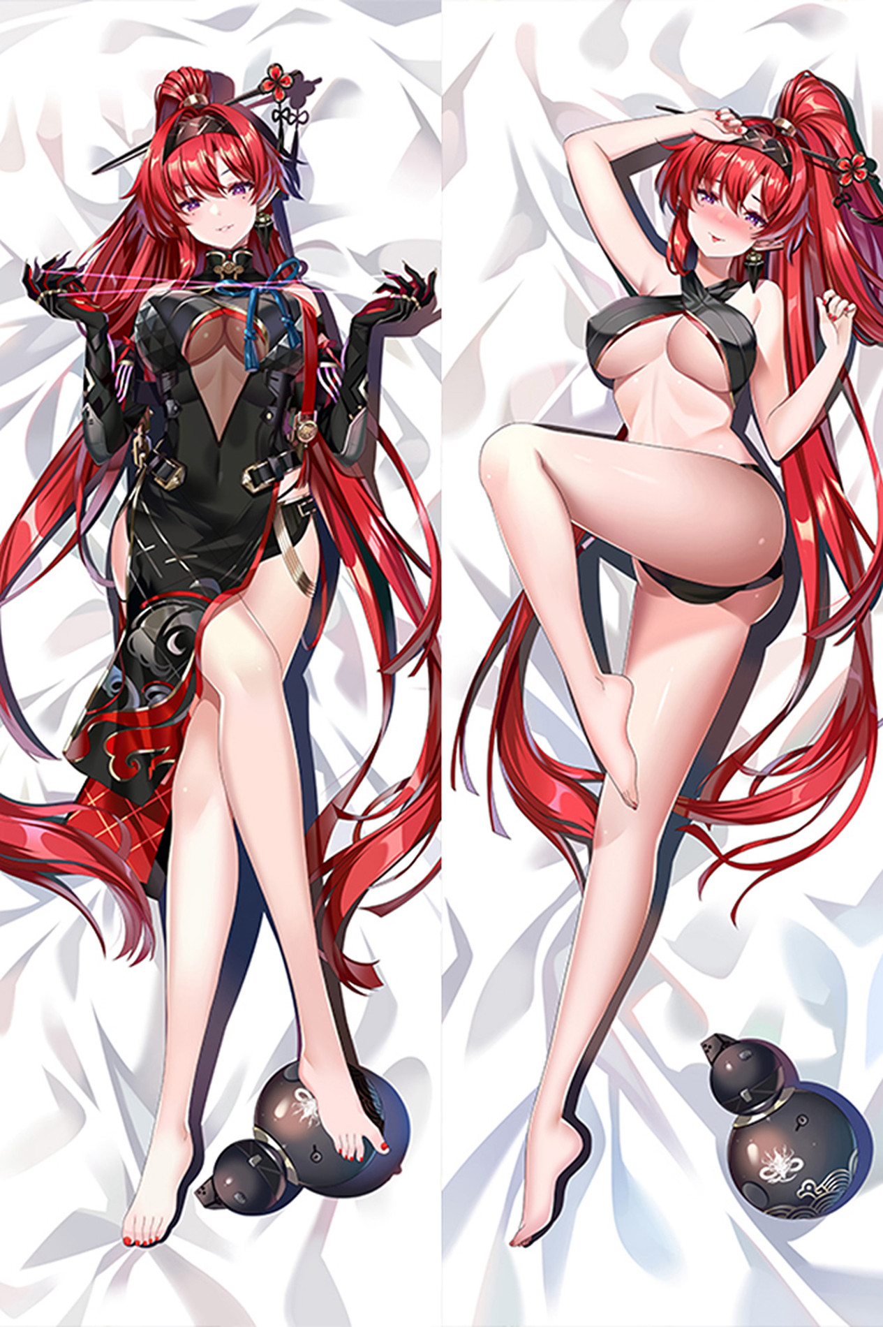 Yinlin (Wuthering Waves) Dakimakura Body Pillow Cover