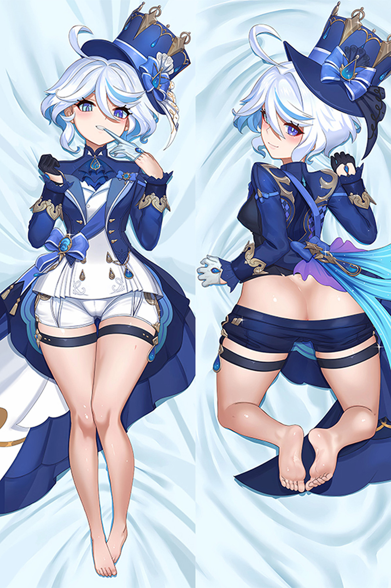 Furina from Genshin Impact dakimakura cover