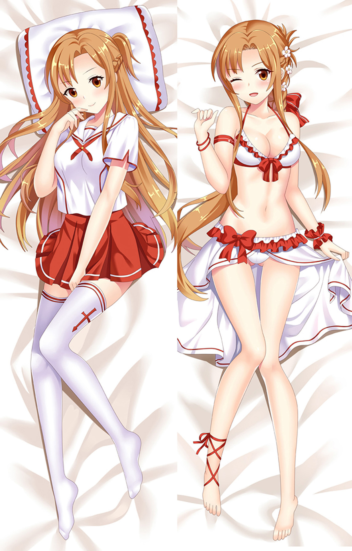Asuna Yuuki (Sword Art Online) Dakimakura Body Pillow Cover