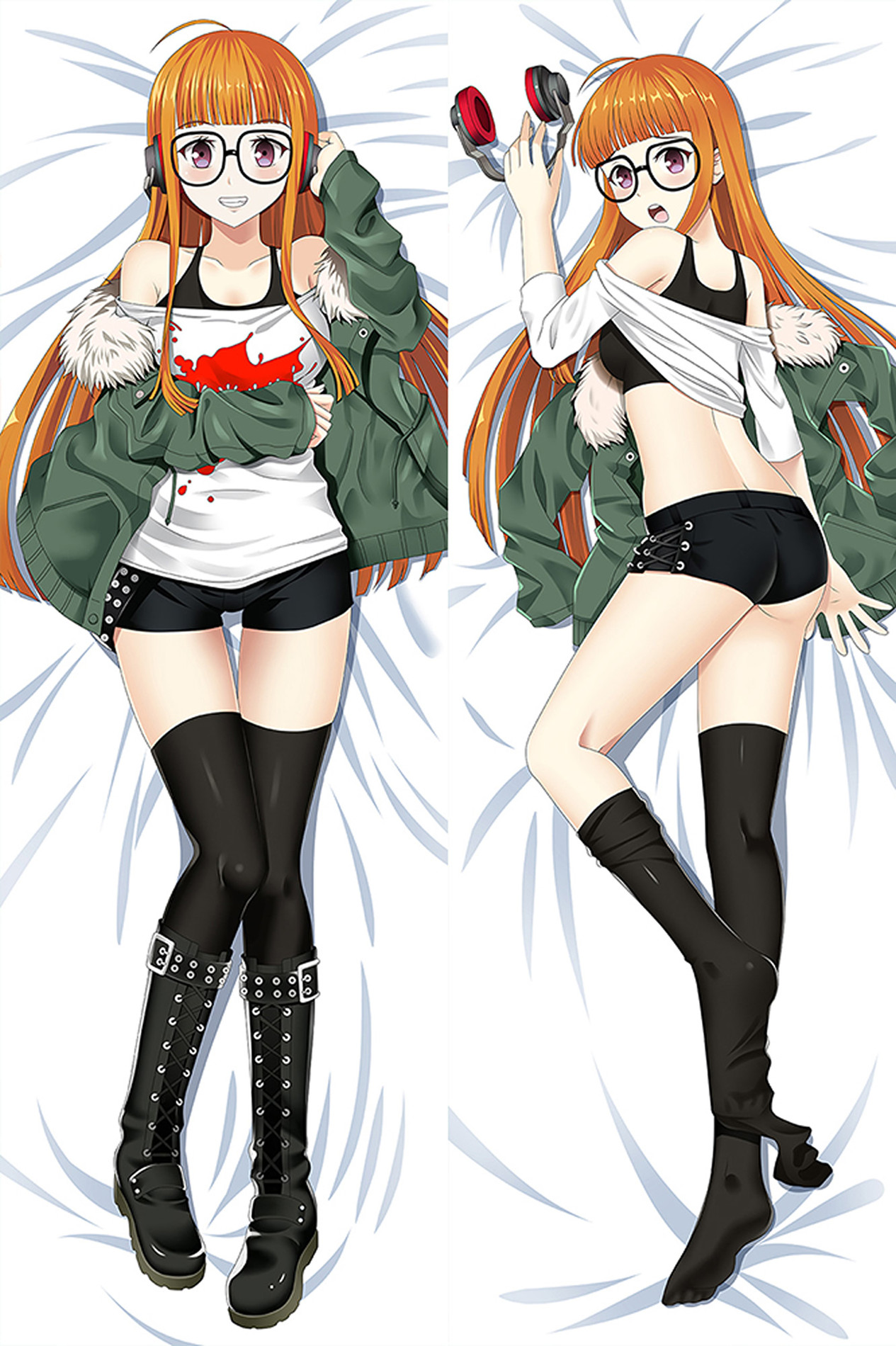 Futaba Sakura from Persona dakimakura cover