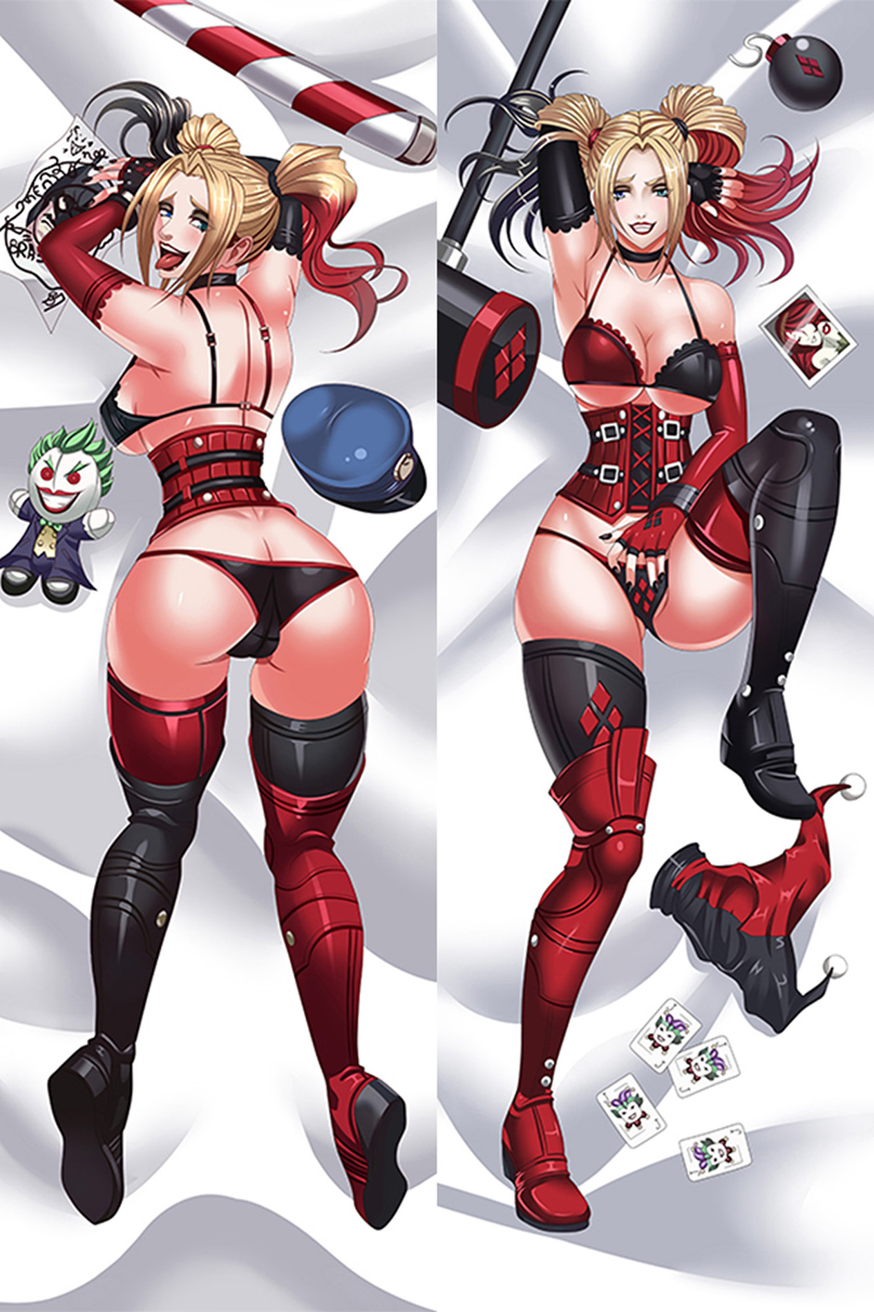 Harley Quinn (Marvel) Dakimakura Body Pillow Cover