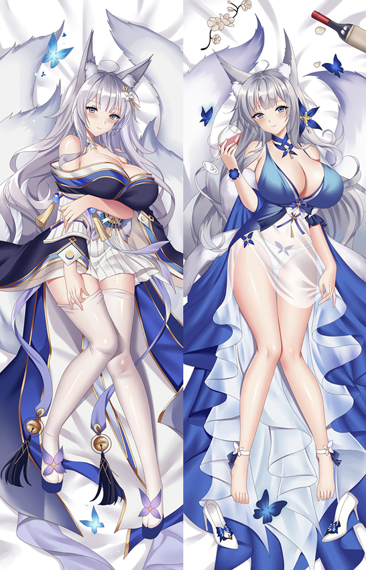 Shinano from Azur Lane dakimakura cover