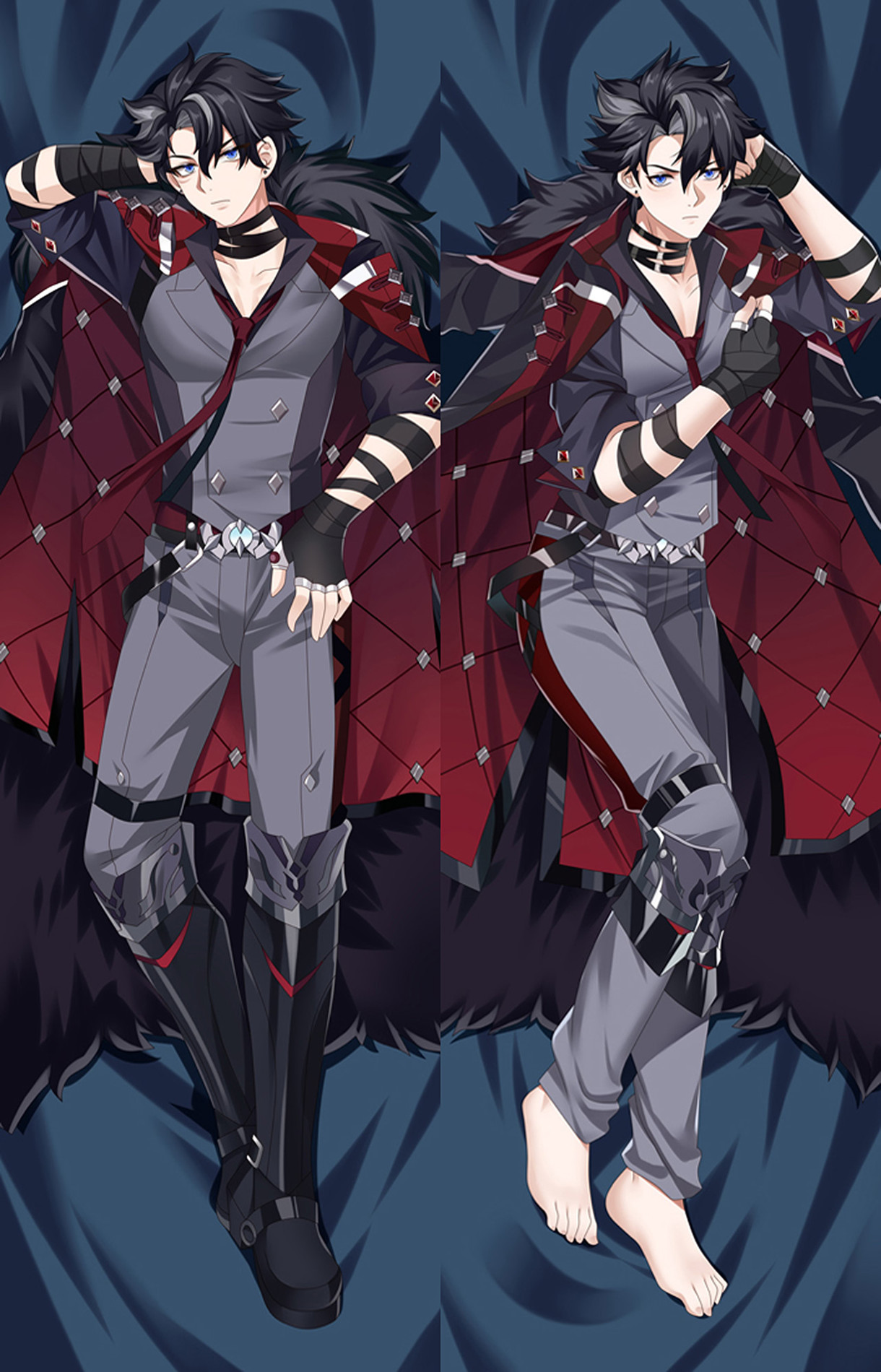Wriothesley from Genshin Impact dakimakura cover
