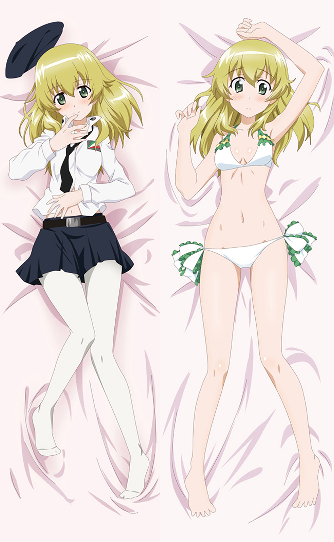 Carpaccio (Girls und Panzer) Dakimakura Body Pillow Cover