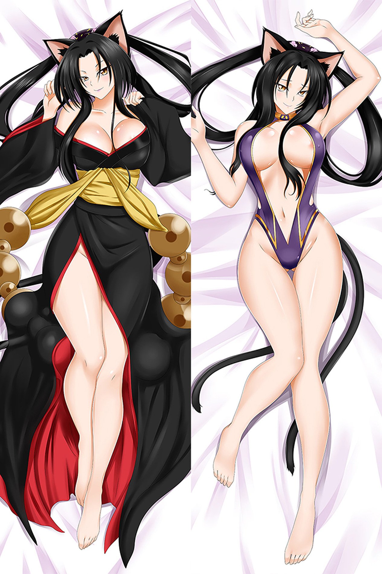 Kuroka Toujou from High School DxD dakimakura cover