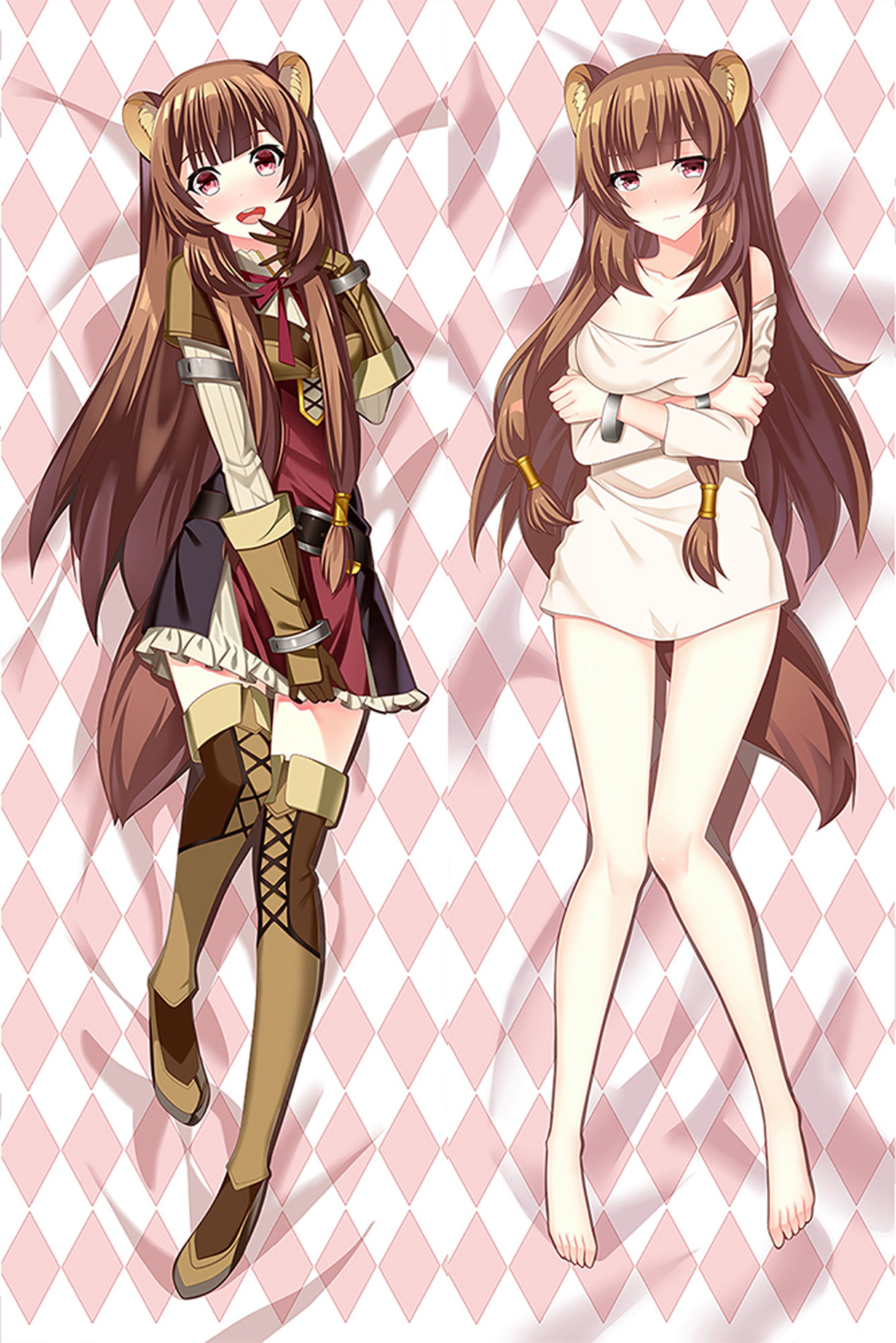 Raphtalia (Rising Of The Shield Hero) Dakimakura Body Pillow Cover