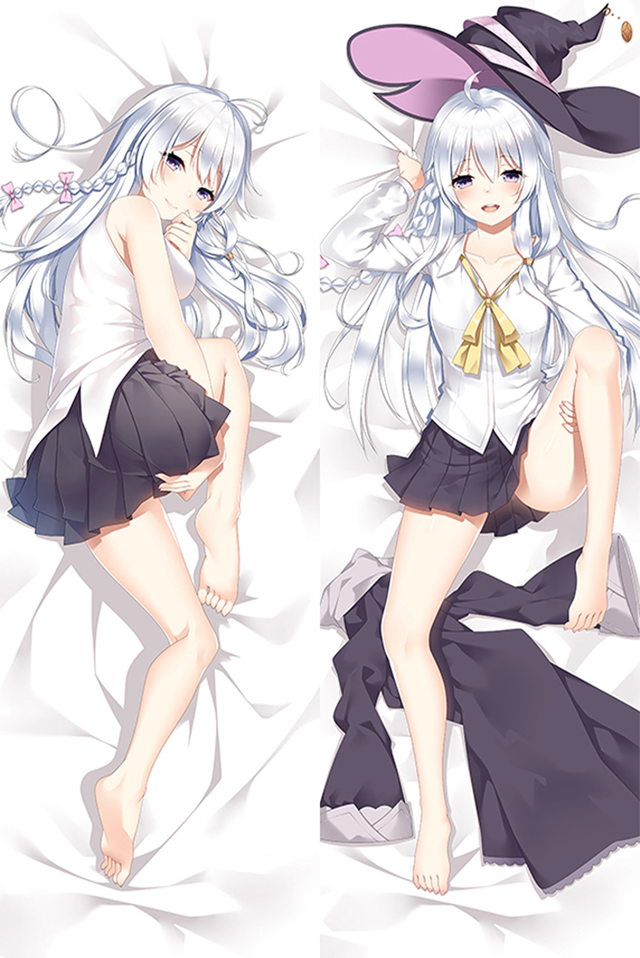 Elaina (Wandering Witch) Dakimakura Body Pillow Cover