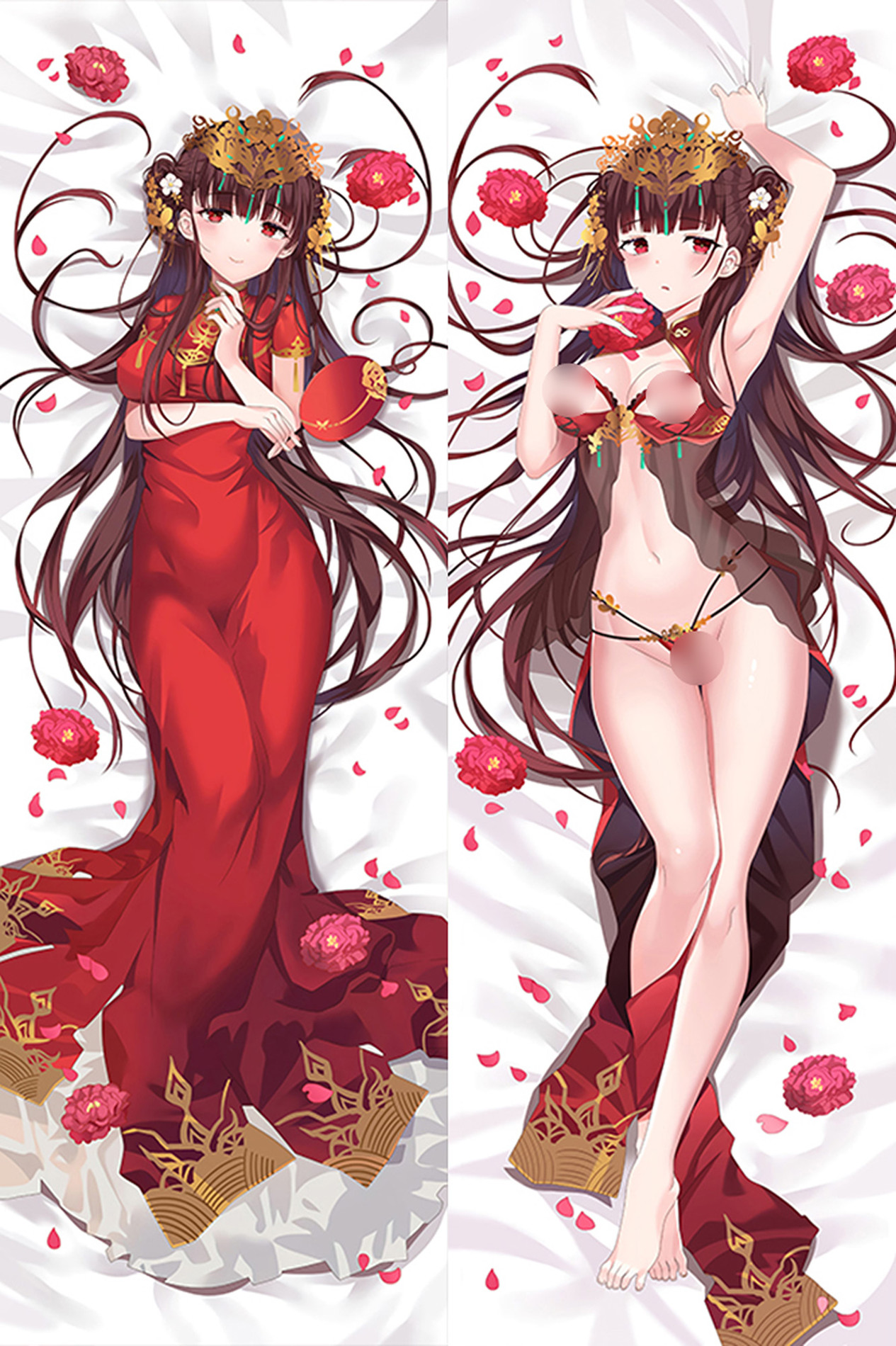 Yat Sen (Azur Lane) 18+ NSFW Dakimakura Body Pillow Cover