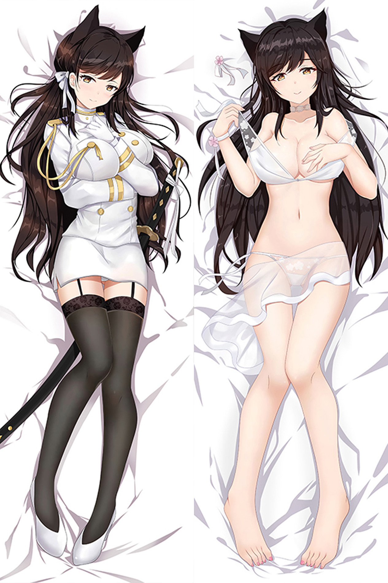 Atago (Azur Lane) Dakimakura Body Pillow Cover