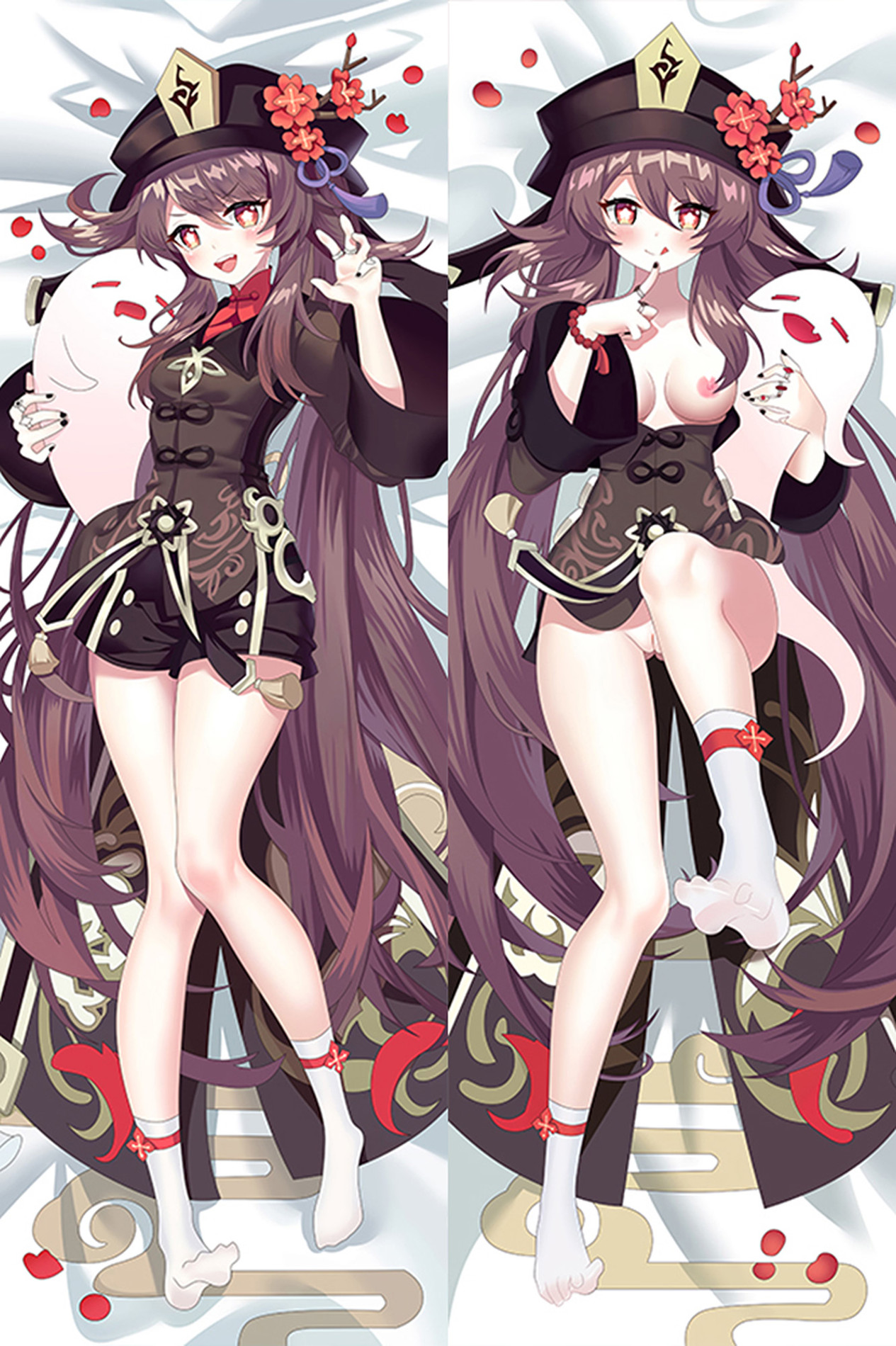 Hu Tao from Genshin Impact 18+ Uncensored dakimakura cover