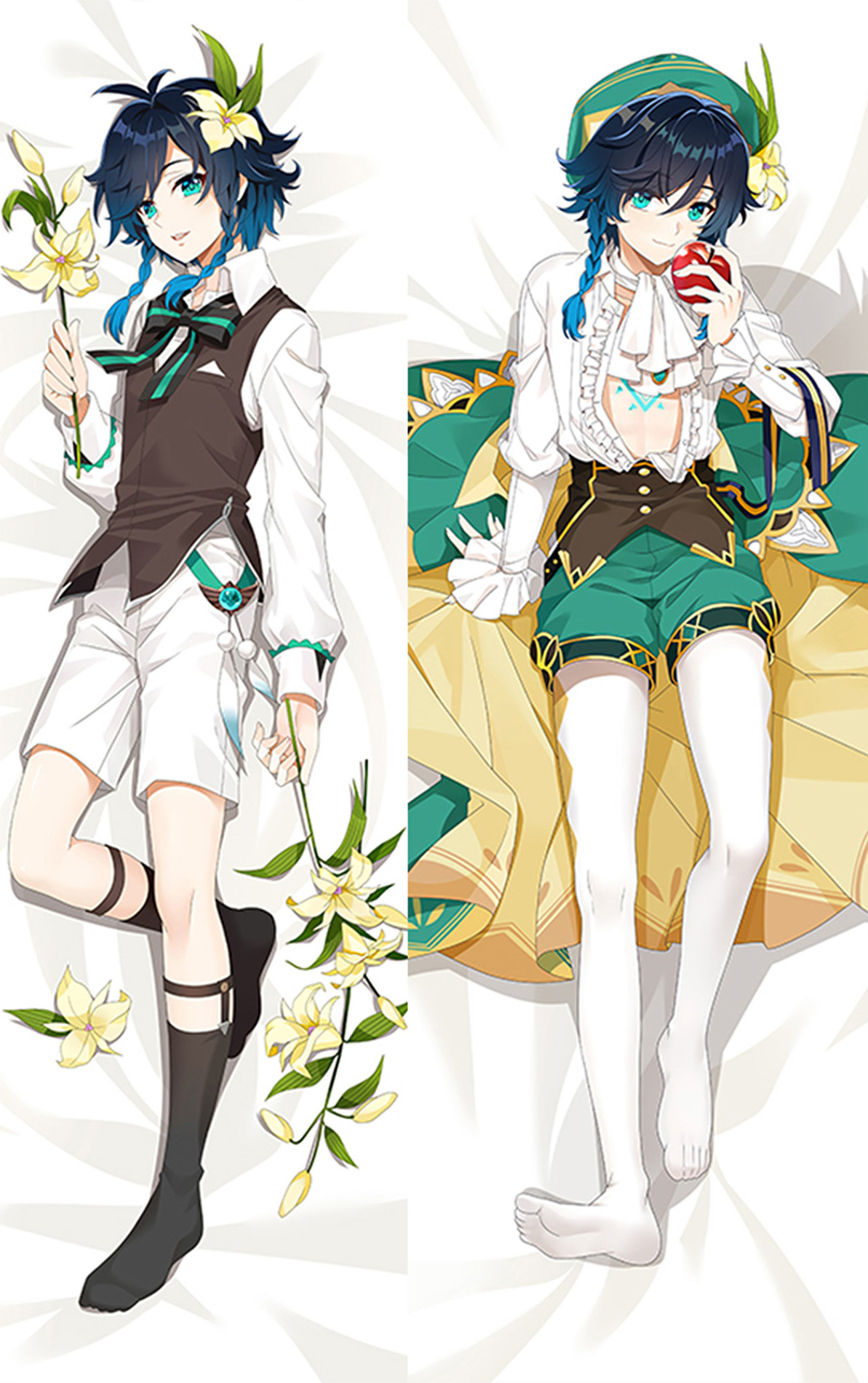 Venti Barbatos (Genshin Impact) Dakimakura Body Pillow Cover
