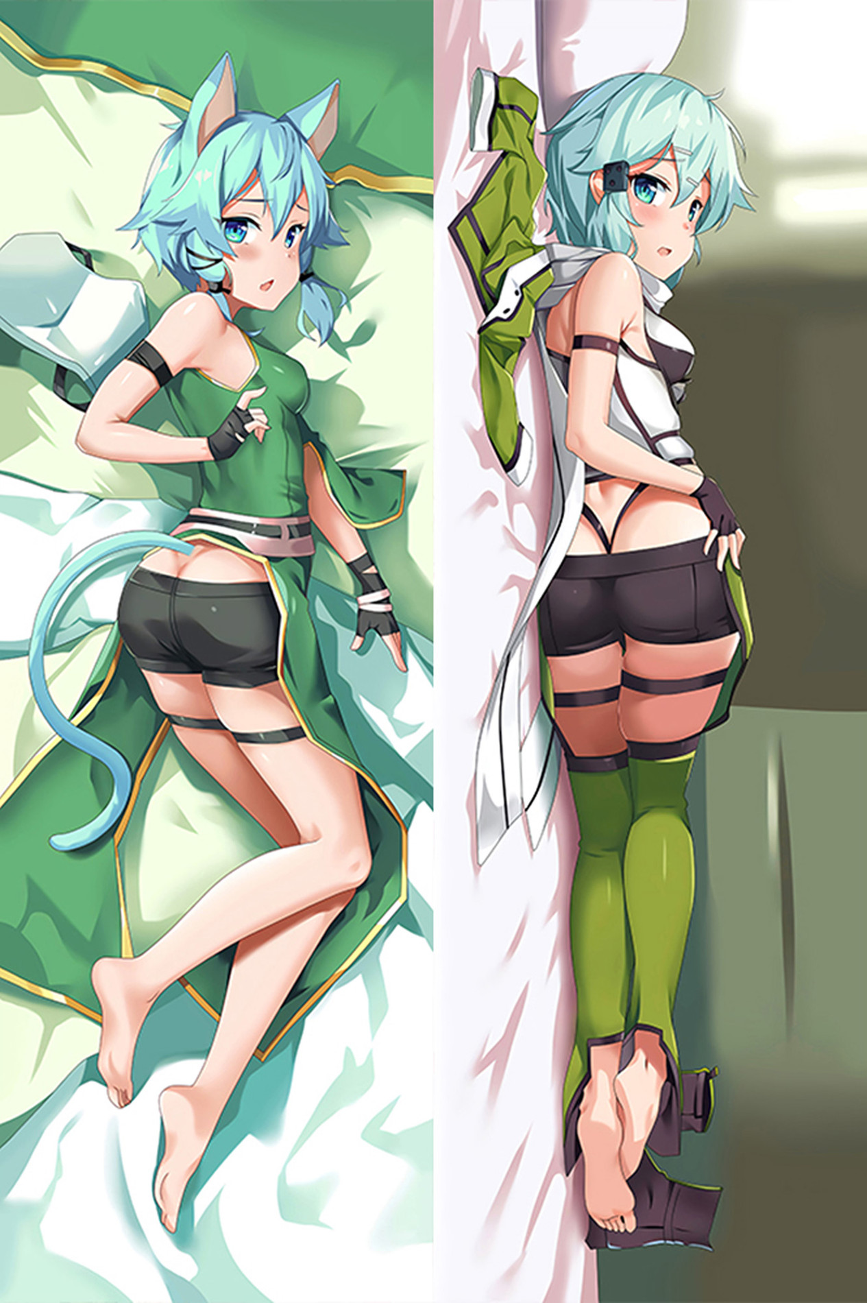 Sinon Shino Asada from Sword Art Online dakimakura cover