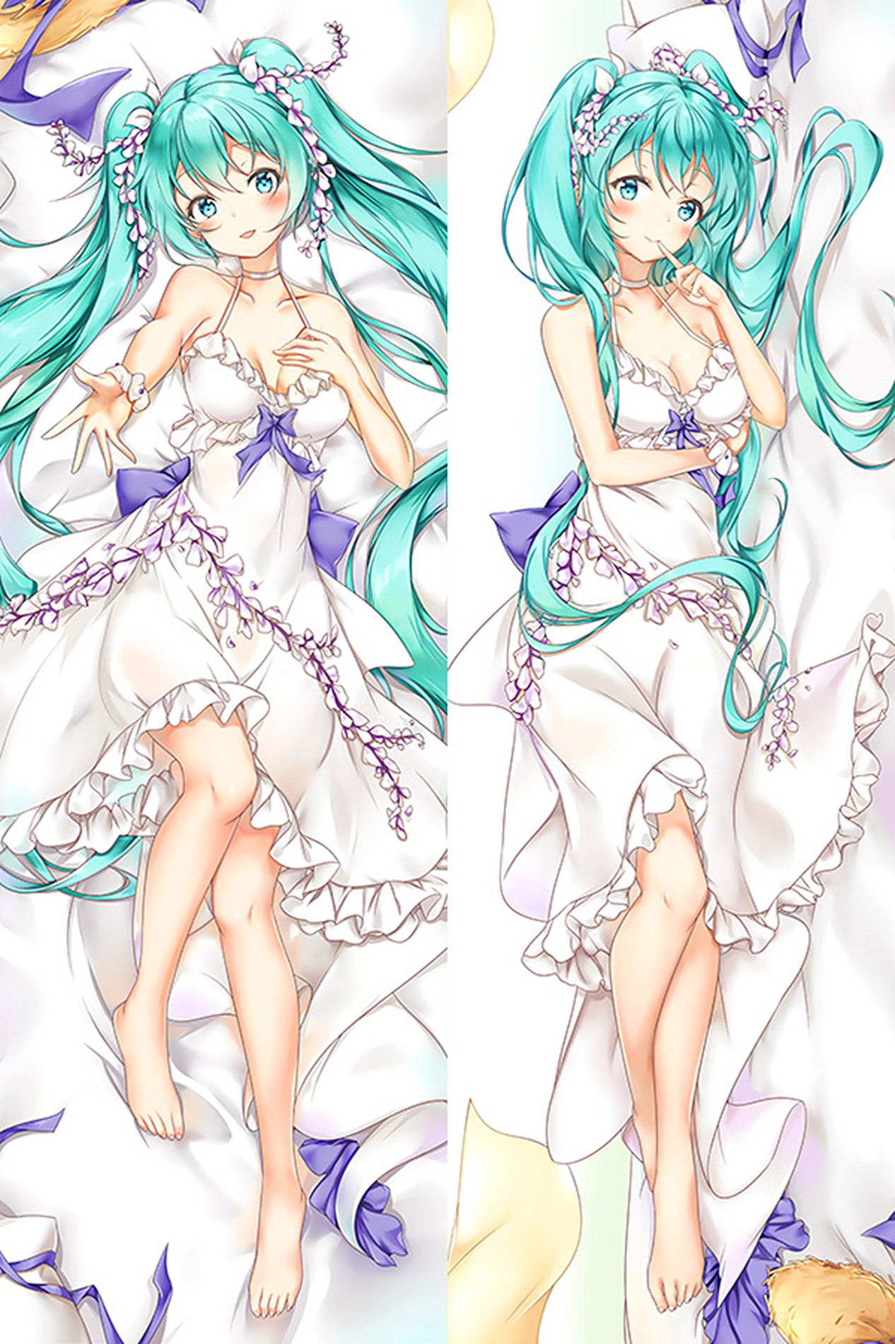 Hatsune Miku from Vocaloid dakimakura cover