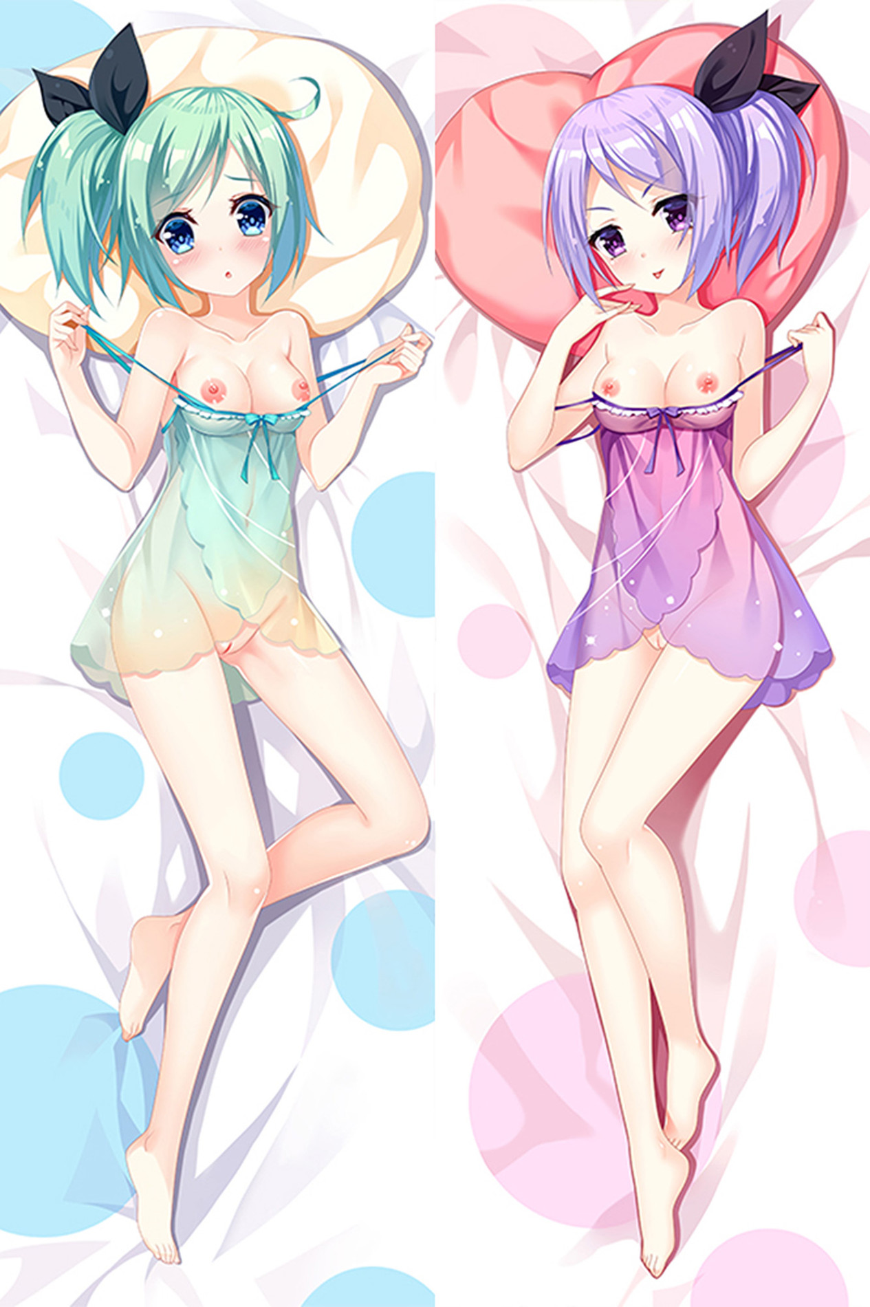 Albertina and Christina (The Master of Ragnarok and Blesser of Einherjar) 18+ NSFW Dakimakura Body Pillow Cover Uncensored