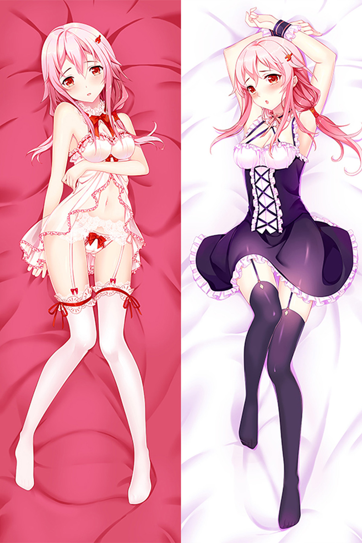 Inori Yuzuriha from Guilty Crown dakimakura cover