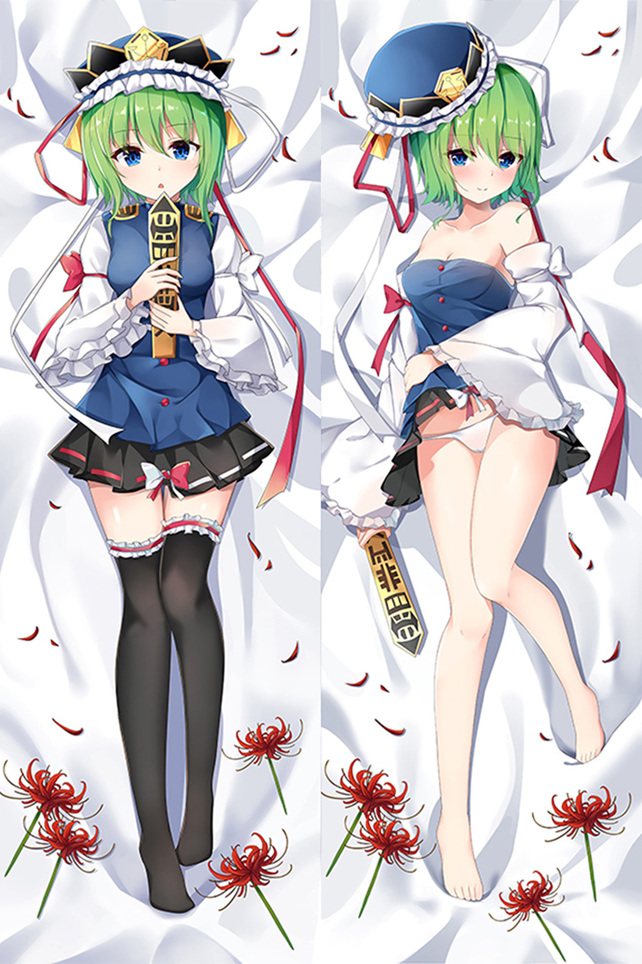 Eiki Shiki from Touhou Project dakimakura cover