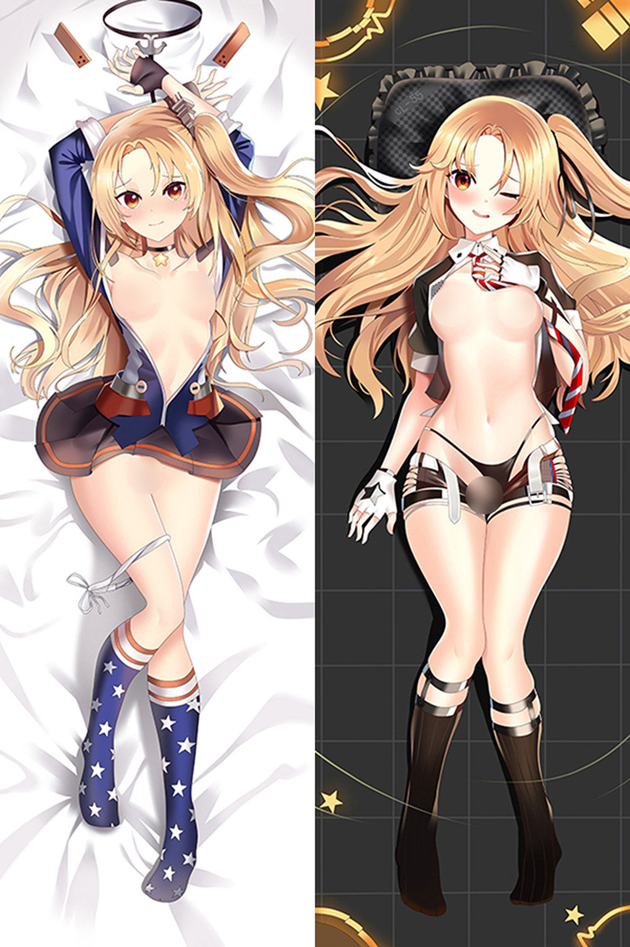 Cleveland (Azur Lane) 18+ NSFW Dakimakura Body Pillow Cover