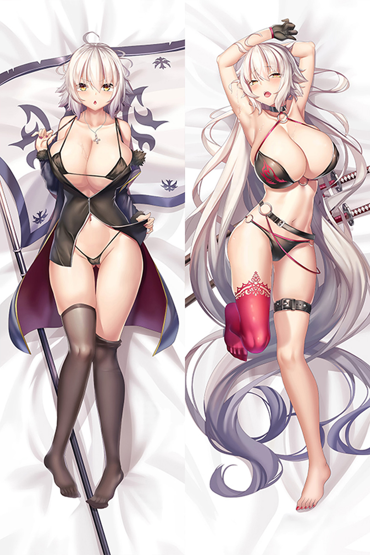 Jeanne d'Arc Alter from Grand Order dakimakura cover