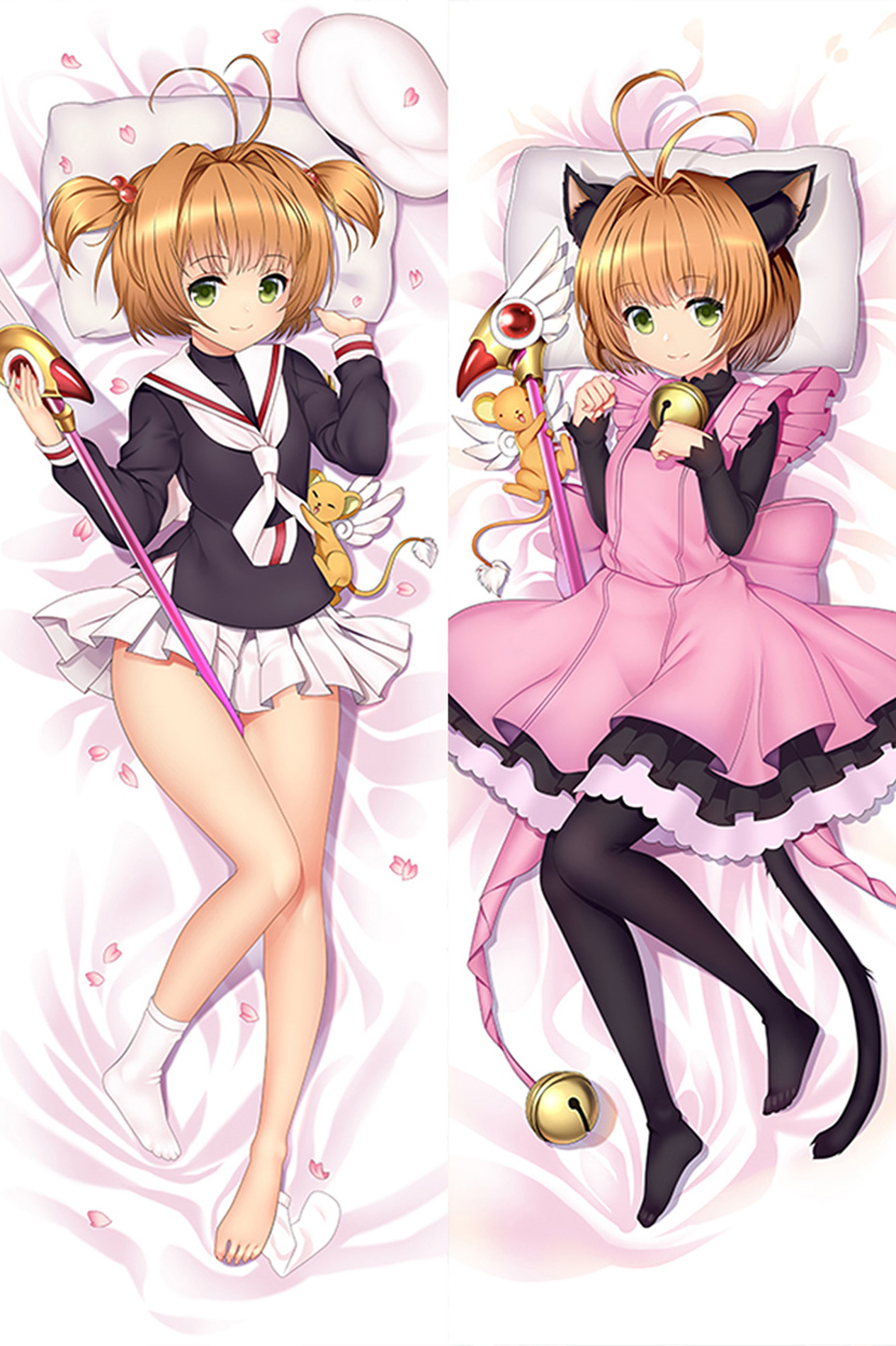 Sakura Kinomoto (Cardcaptor Sakura) Dakimakura Body Pillow Cover