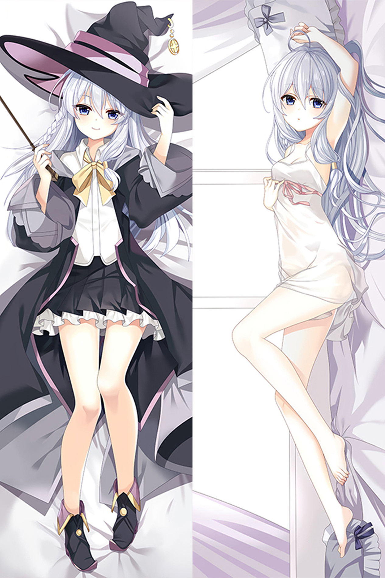 Elaina from Wandering Witch dakimakura cover