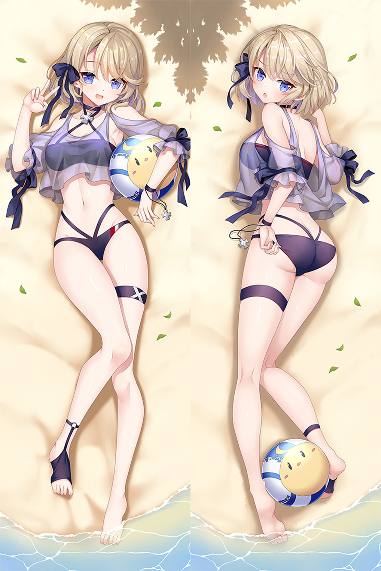 Z23 from Azur Lane dakimakura cover