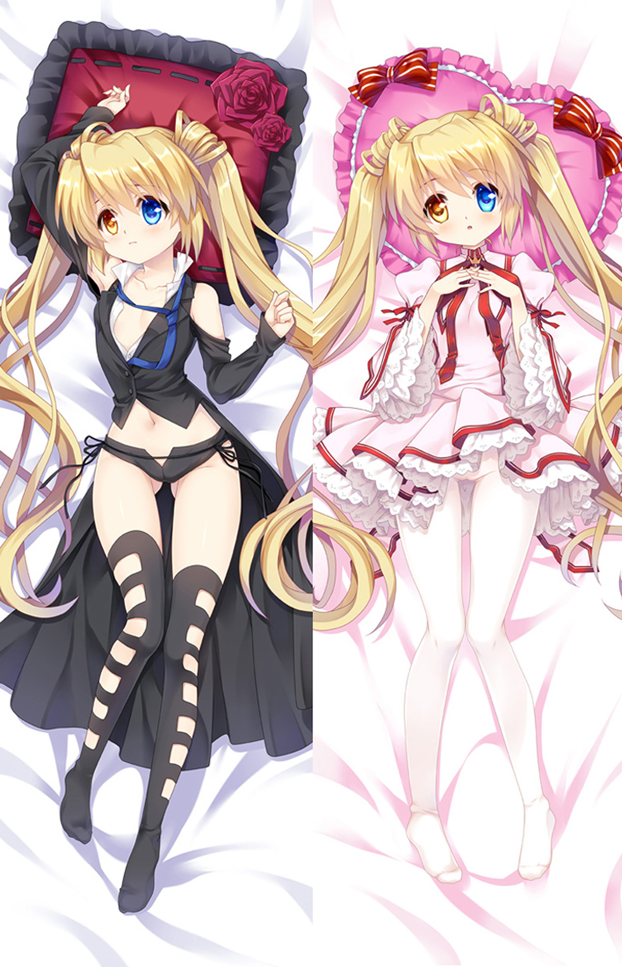 Shizuru Nakatsu from Rewrite dakimakura cover
