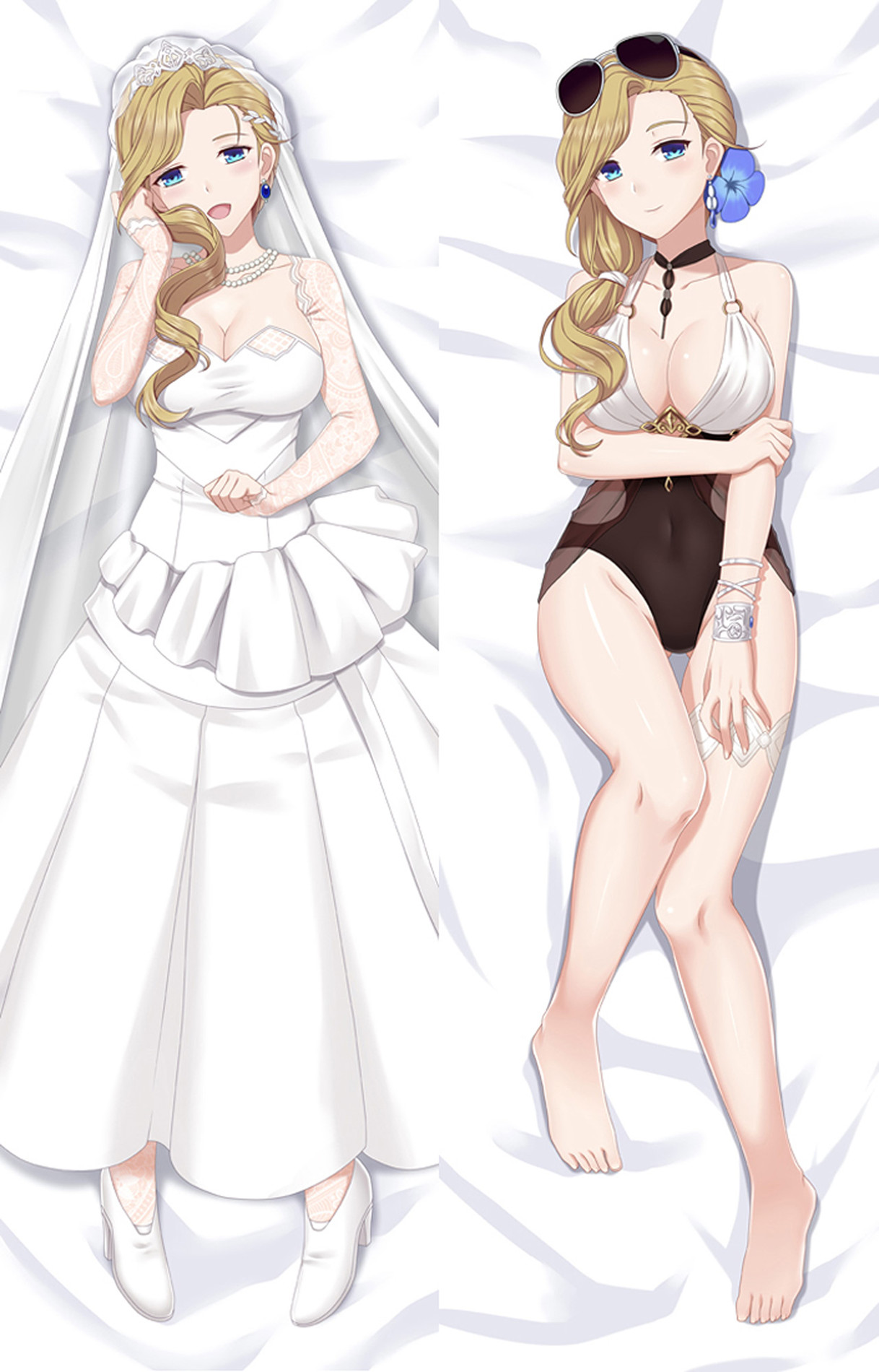 Hood (Azur Lane) Dakimakura Body Pillow Cover