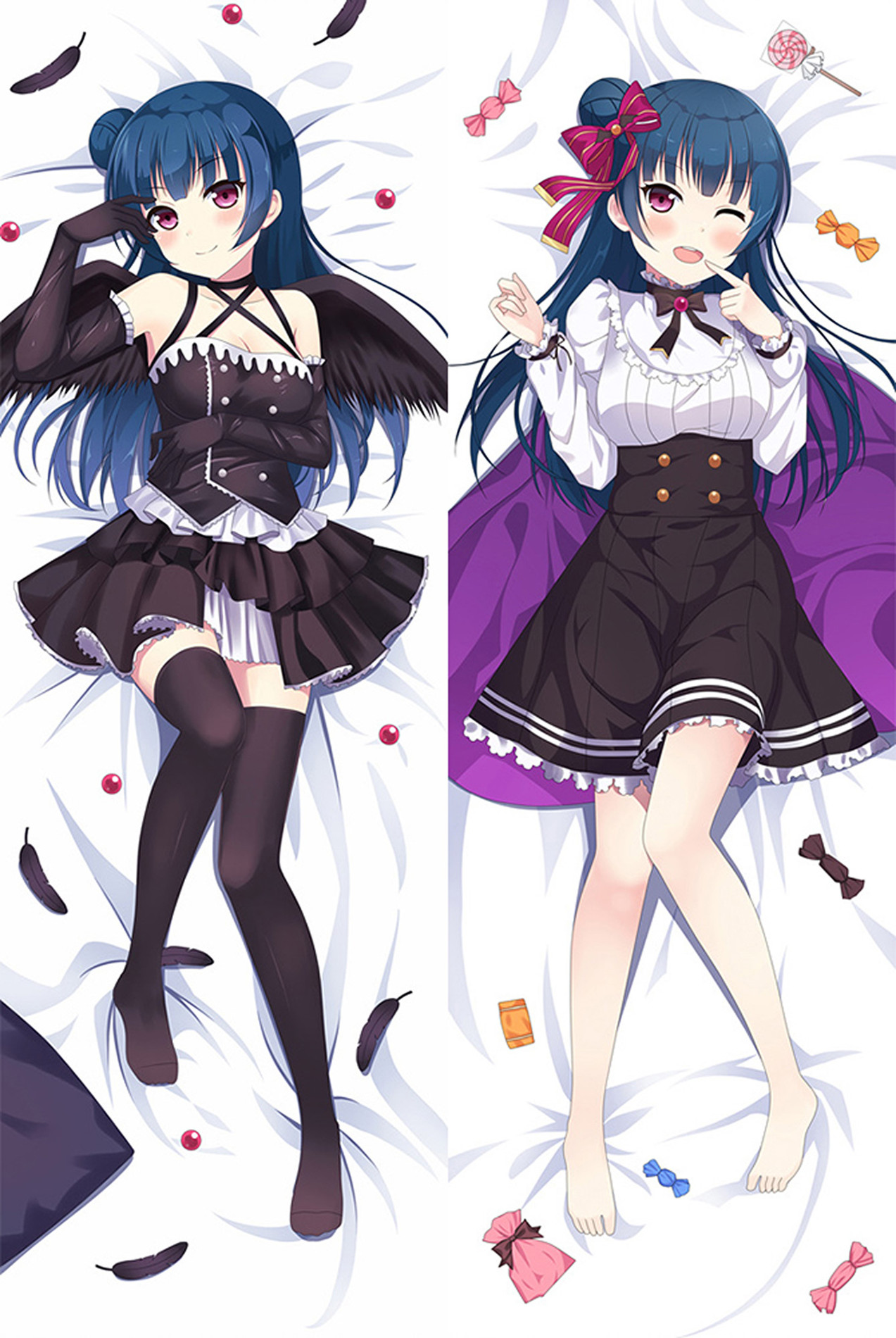 Yoshiko Tsushima from Love Live dakimakura cover