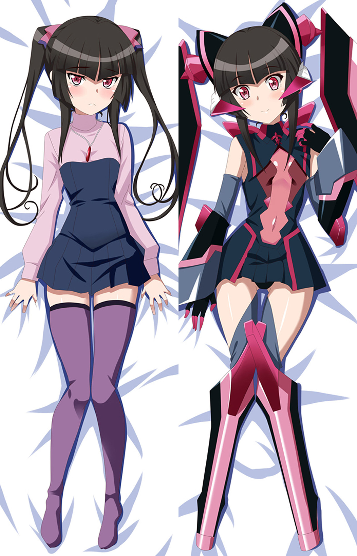 Shirabe Tsukuyomi from Symphogear dakimakura cover