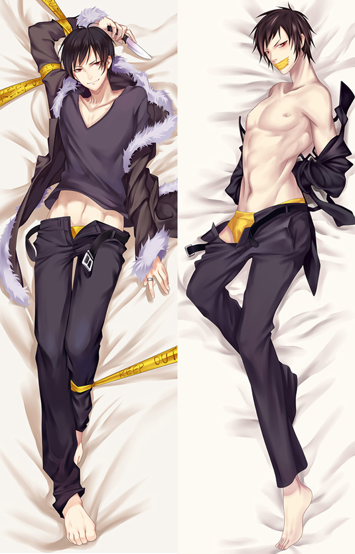 Izaya Orihara from Durarara dakimakura cover