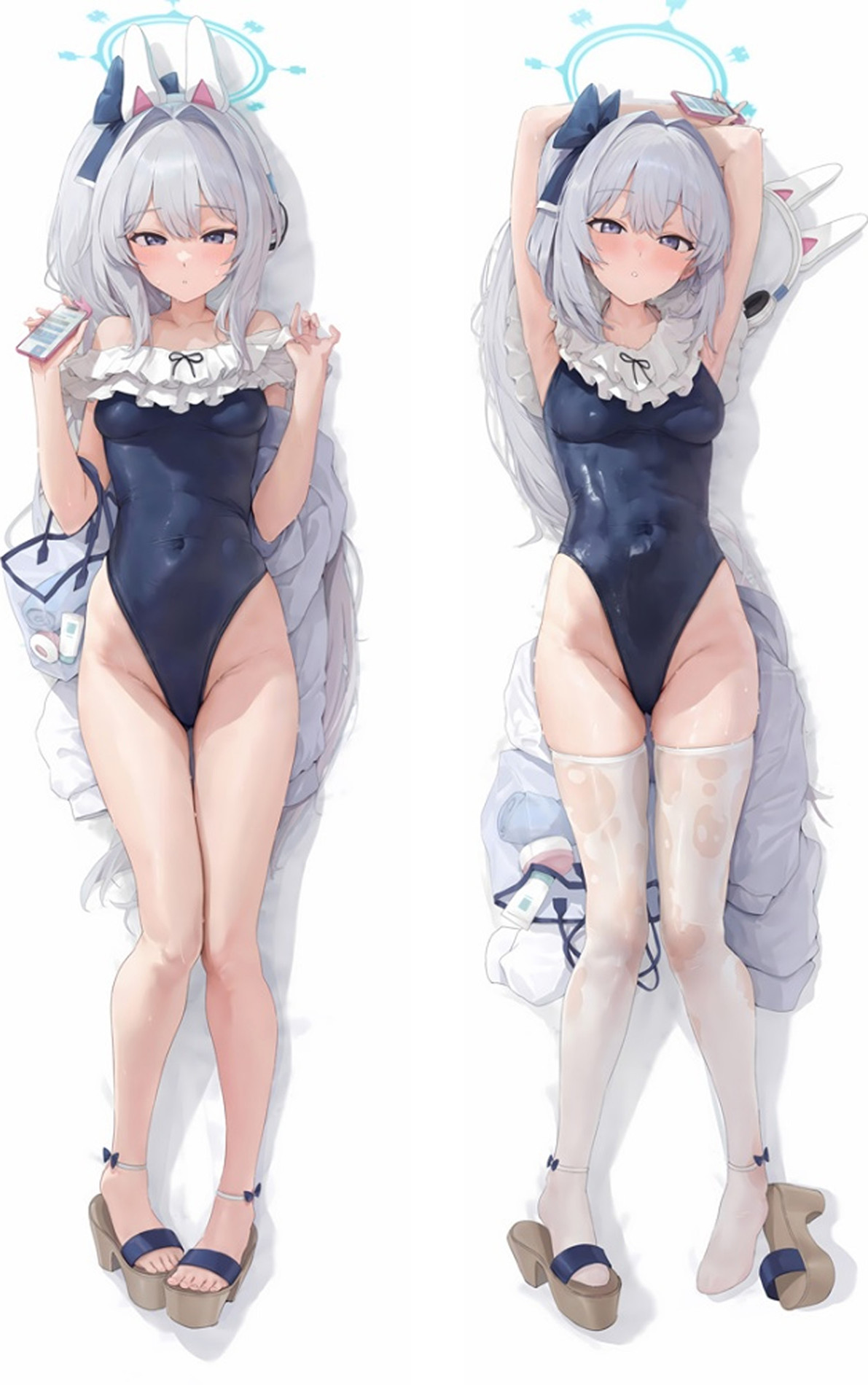 Tsukiyuki Miyako (Blue Archive) Dakimakura Body Pillow Cover