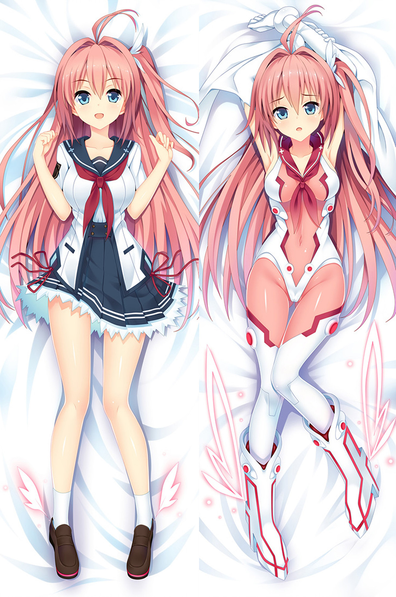 Asuka Kurashina from Aokana Four Rhythm Across the Blue dakimakura cover