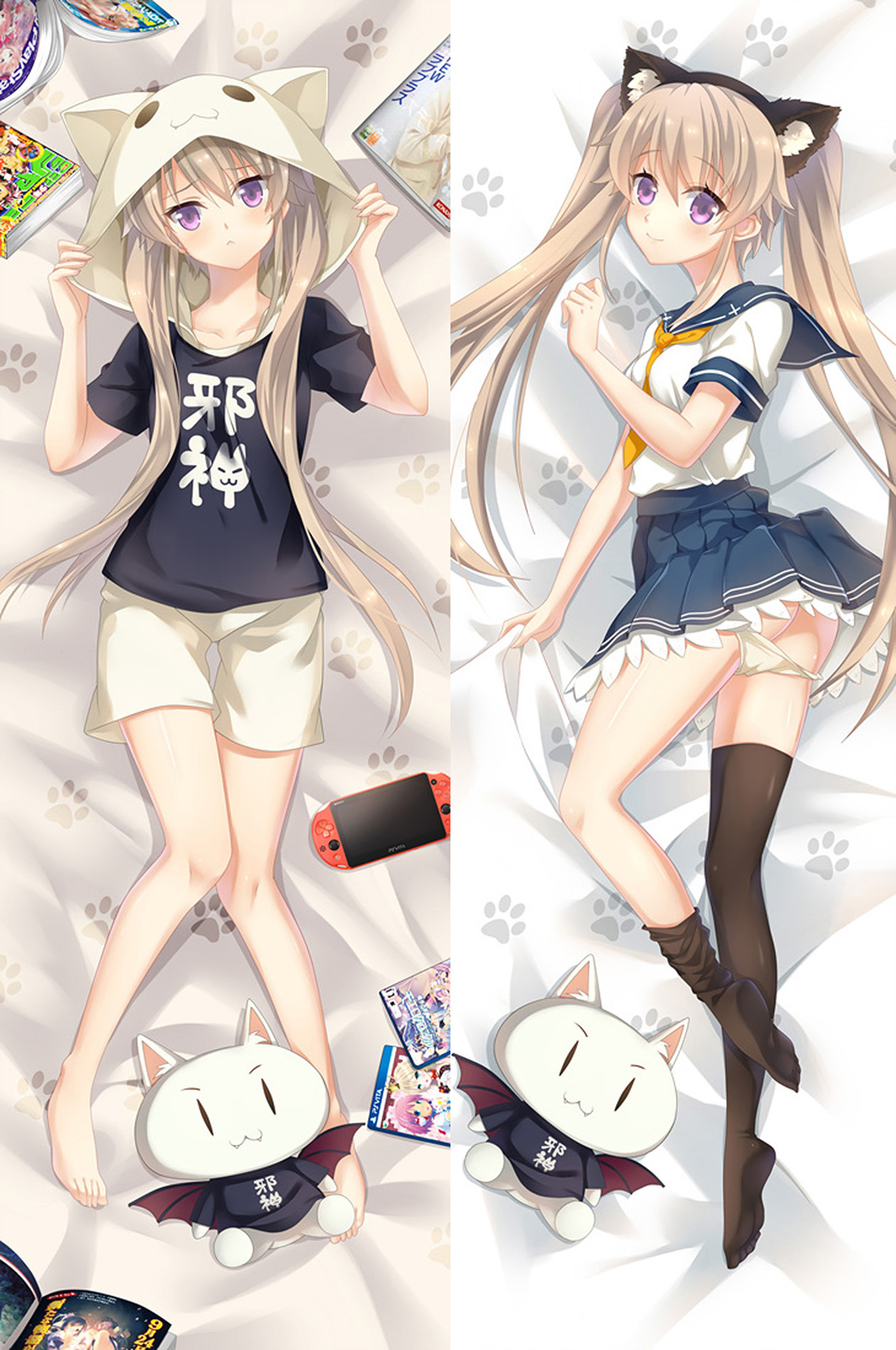 Mashiro Arisaka from Aokana Four Rhythm Across the Blue dakimakura cover