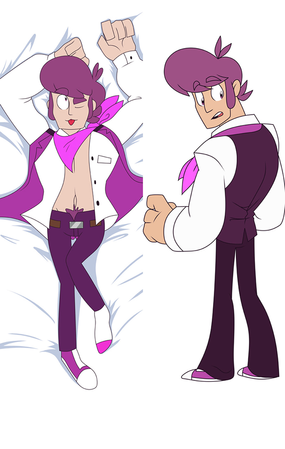 Lewis Pepper (Mystery Skulls) Dakimakura Body Pillow Cover