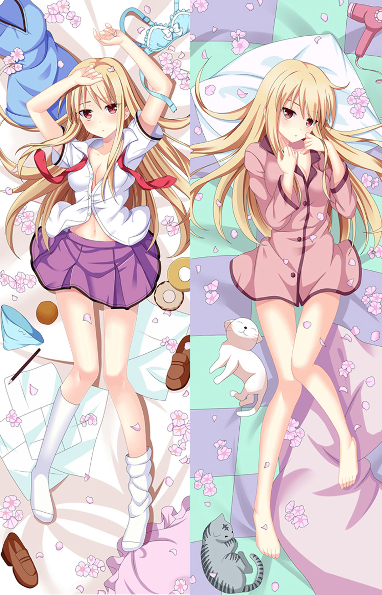 Mashiro Shiina from The Pet Girl of Sakurasou dakimakura cover
