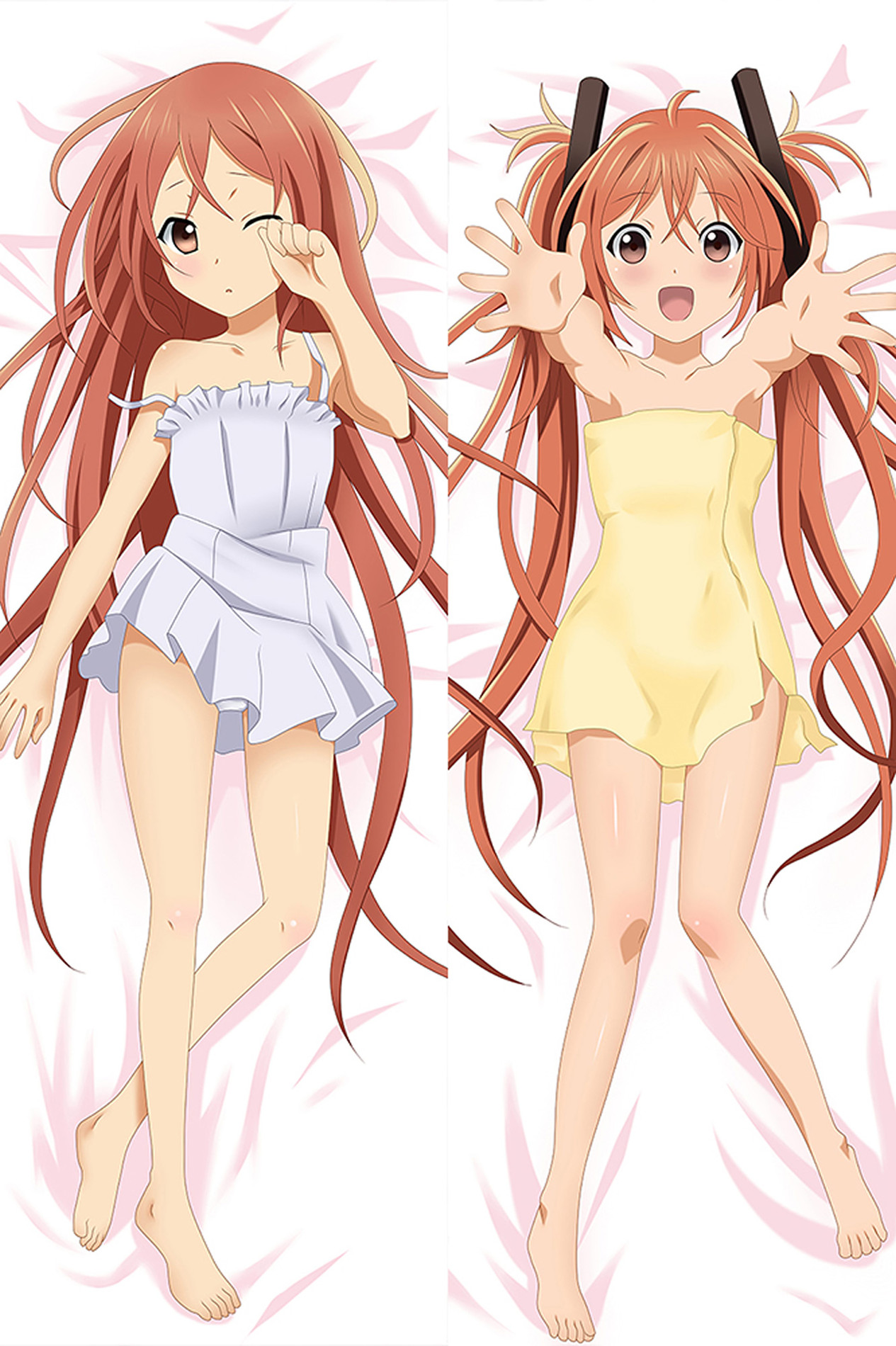 Enju Aihara (Black Bullet) Dakimakura Body Pillow Cover