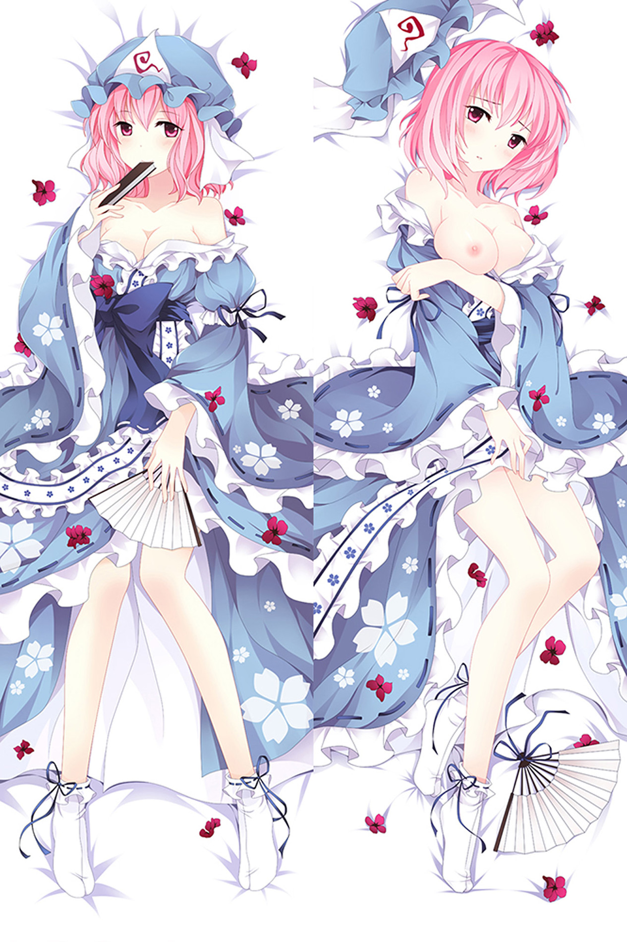 Yuyuko Saigyouji from Touhou Project 18+ dakimakura cover Uncensored