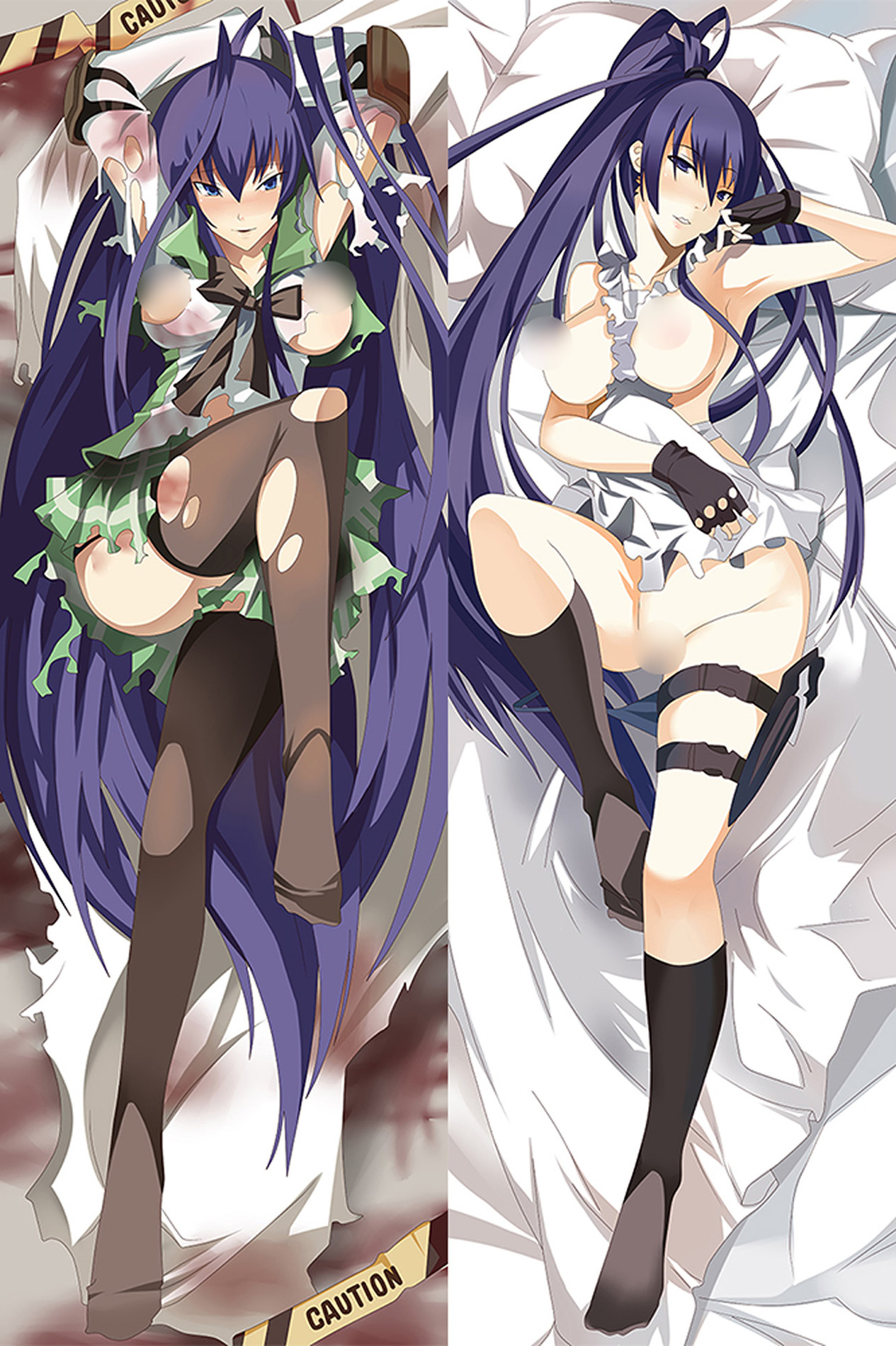 Saeko Busujima (Highschool Of the Dead) 18+ NSFW Dakimakura Body Pillow Cover