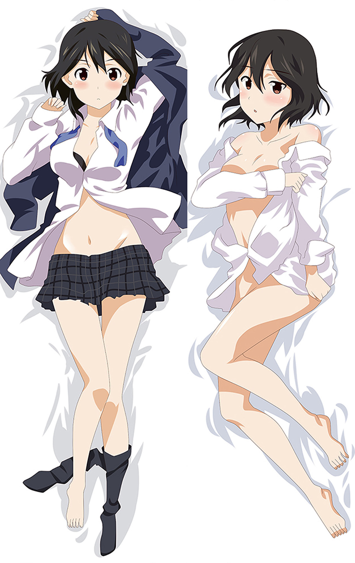 Himeko Inaba from Kokoro Connect dakimakura cover