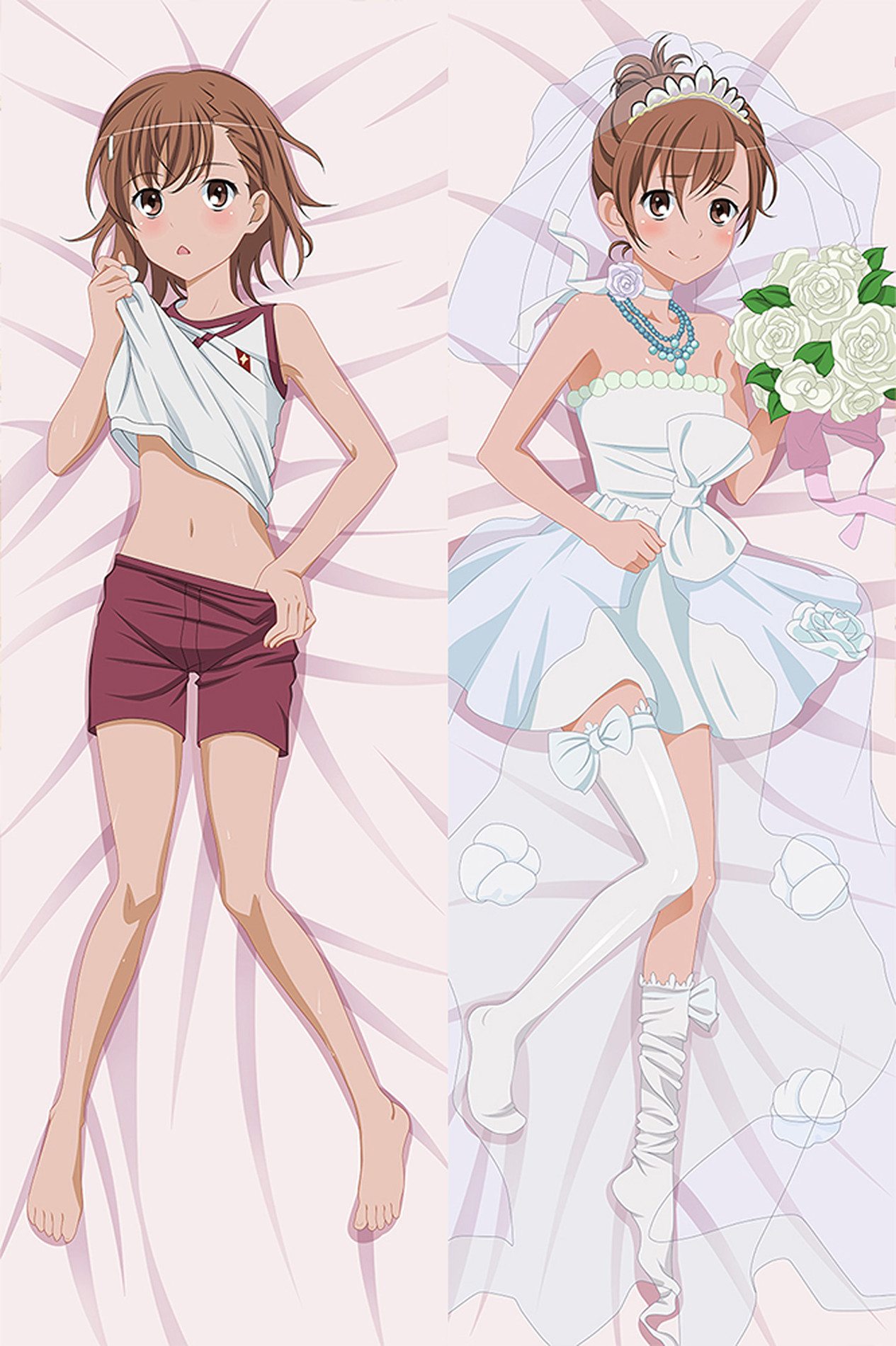 Misaka Mikoto (A Certain Magical Index) Dakimakura Body Pillow Cover