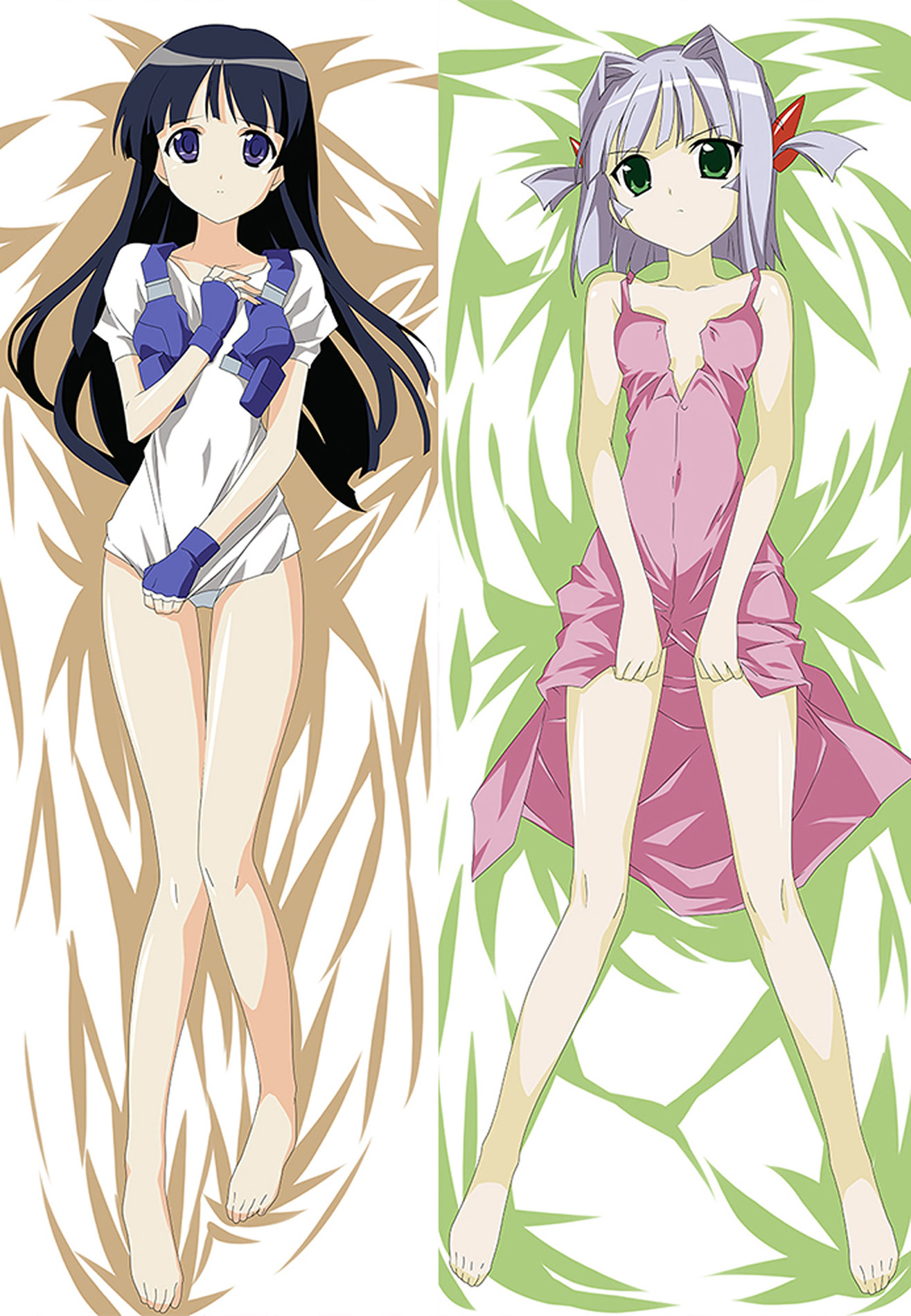Aoba Tsuzaki and Rui Kousaka from Jinki: Extend dakimakura cover