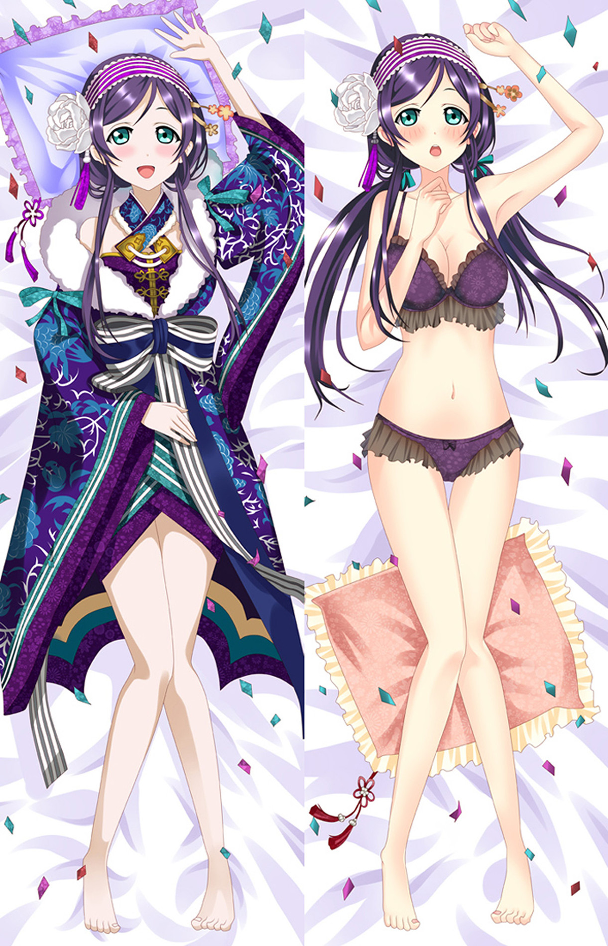Nozomi Tojo from Love Live dakimakura cover