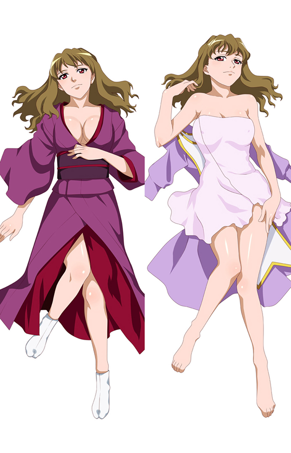 Shizuru Fujino (Mai-HiME) Dakimakura Body Pillow Cover