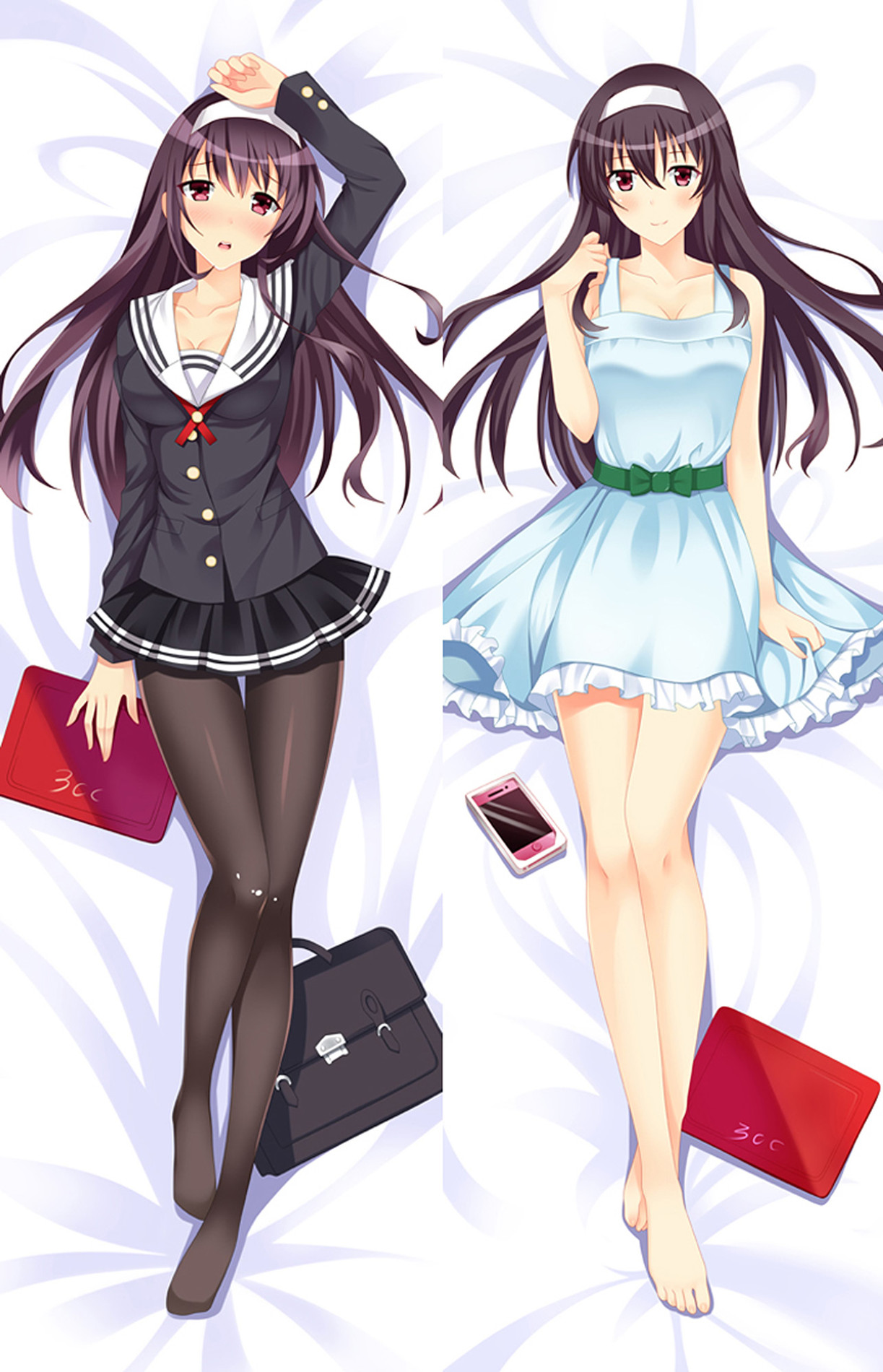 Utaha Kasumigaoka from Saekano dakimakura cover