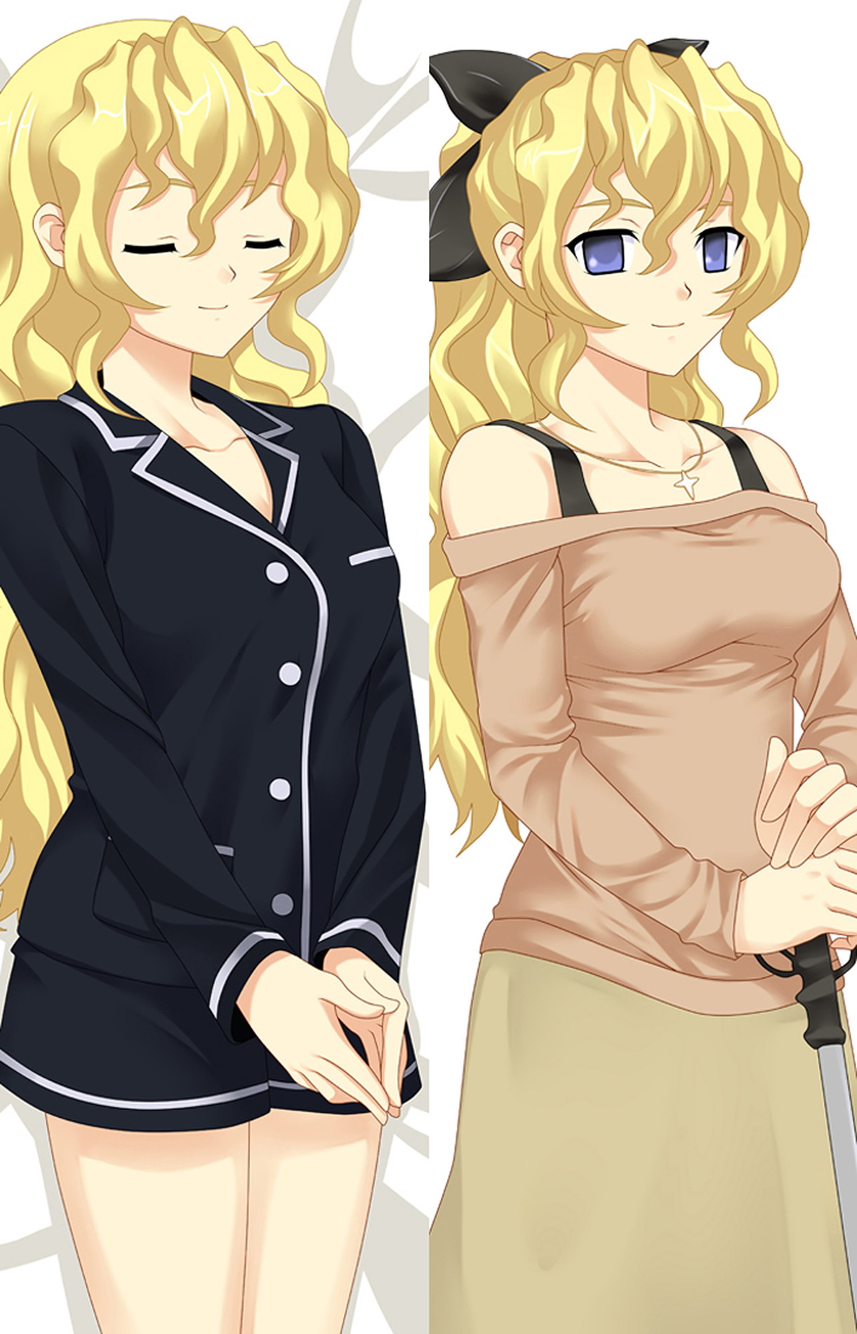 Lilly Satou (Katawa Shoujo) Dakimakura Body Pillow Cover