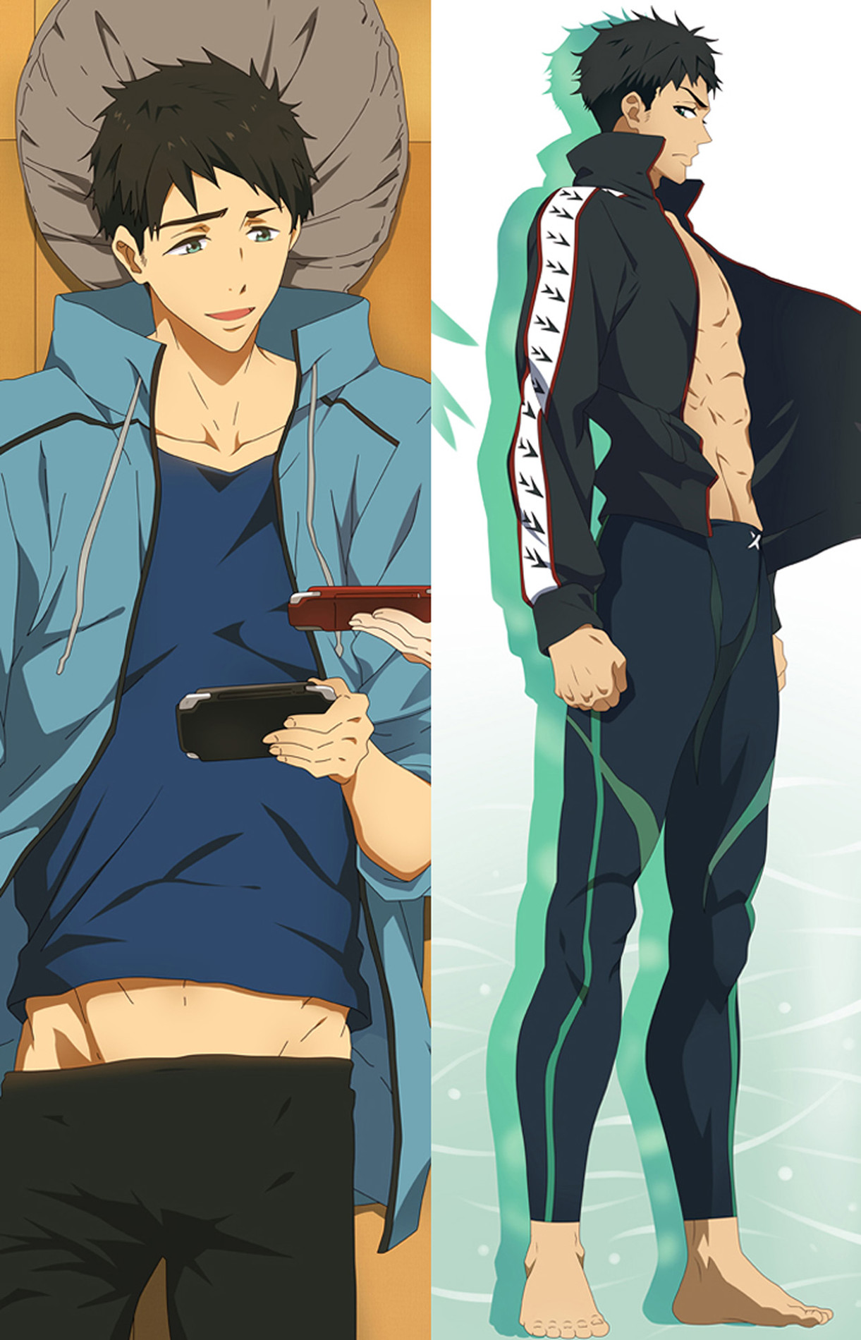 Sosuke Yamazaki (Free!) Dakimakura Body Pillow Cover