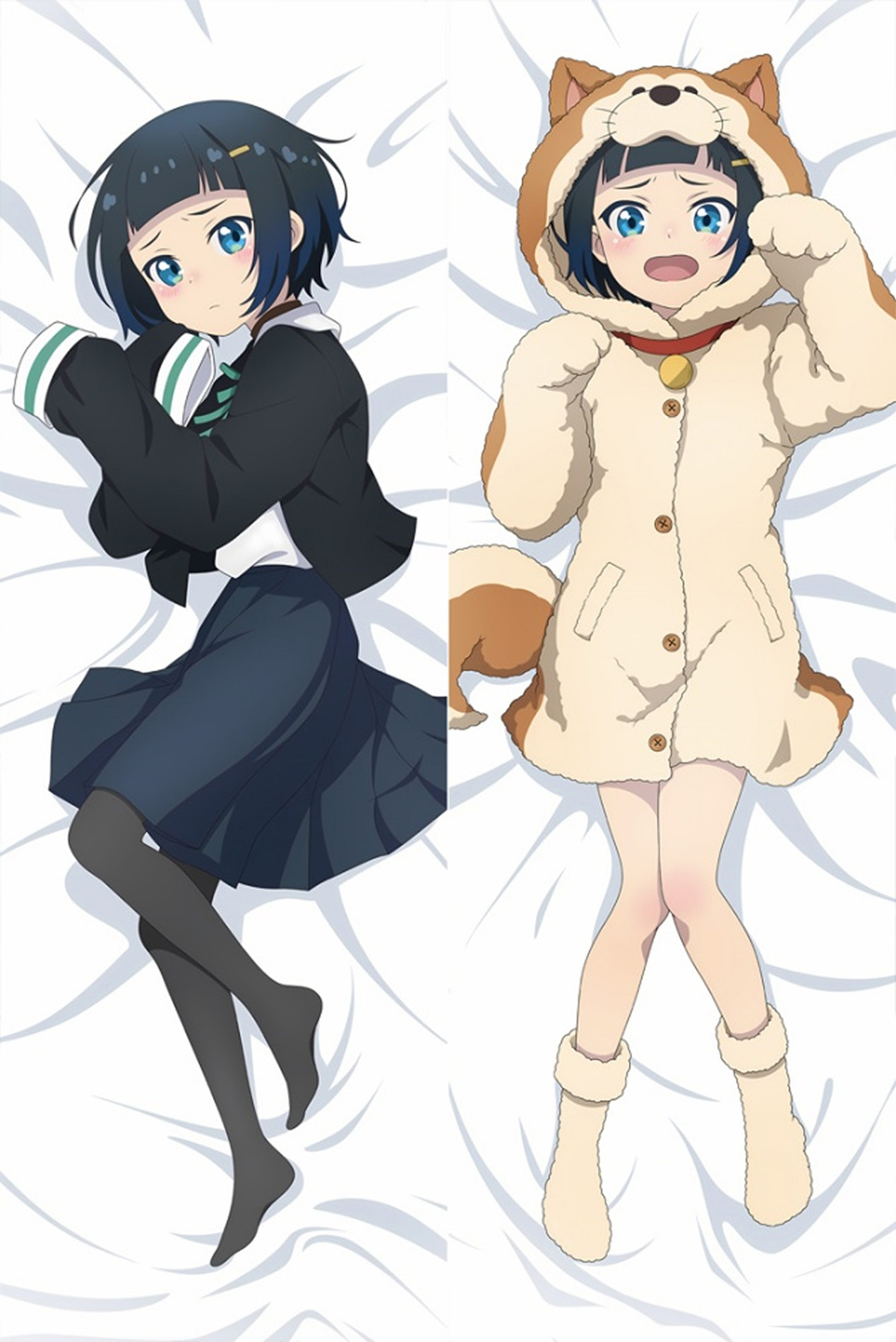 Akira Shinonome from Train to the End of the World dakimakura cover