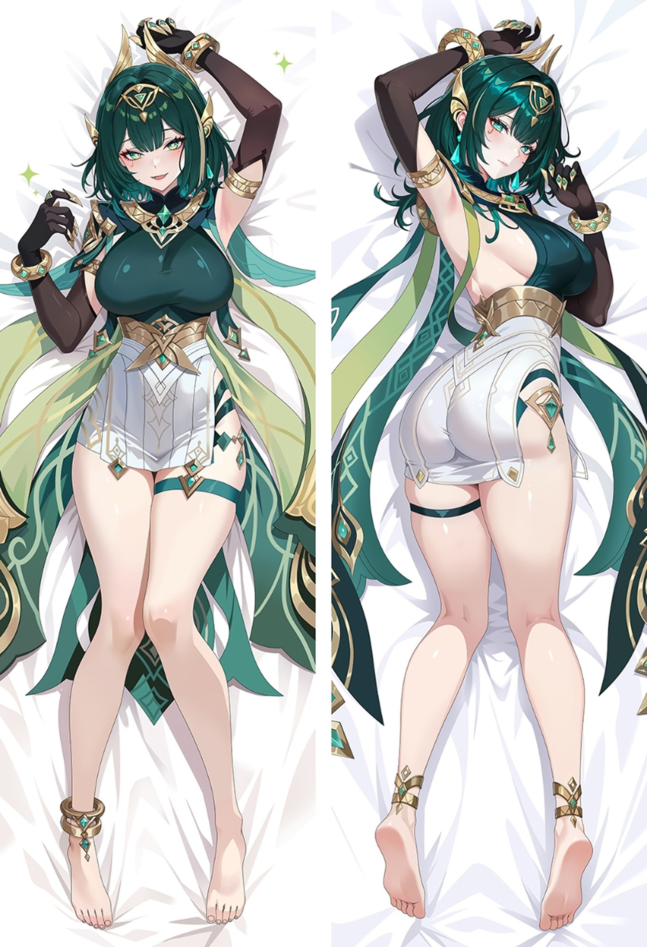 Nefer (Genshin Impact) Dakimakura Body Pillow Cover