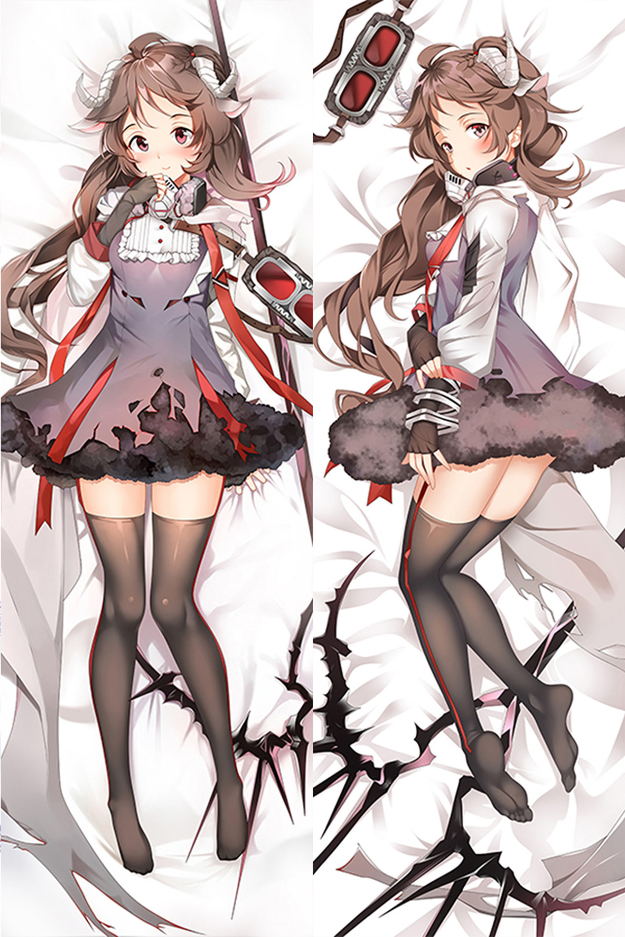 Eyjafjalla from Arknights dakimakura cover