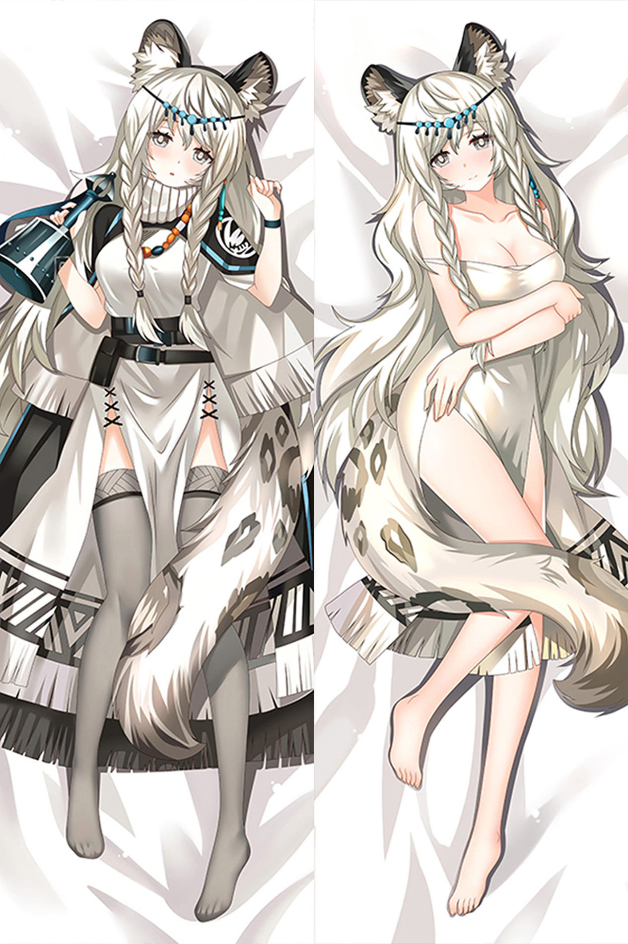 Pramanix (Arknights) Dakimakura Body Pillow Cover